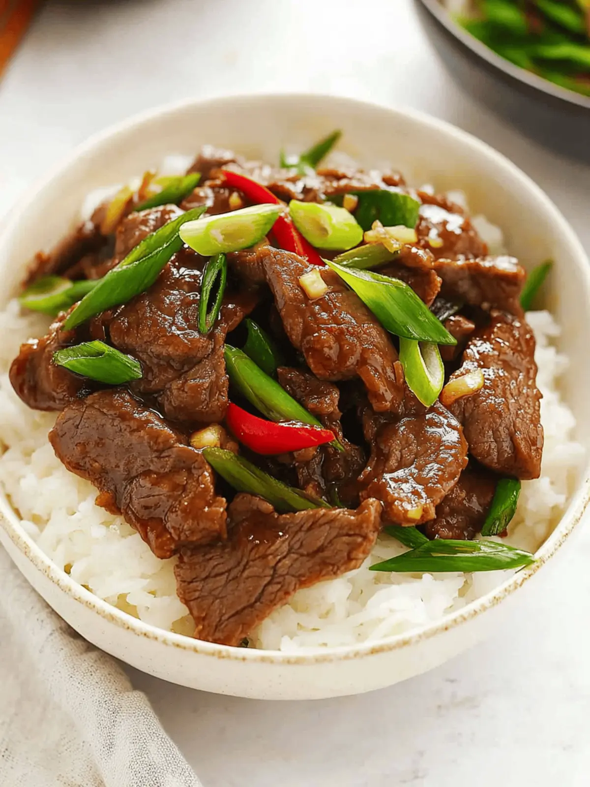 Savory Mongolian Beef Stir Fry in 20 Minutes Flat 5 Mongolian Beef Stir Fry