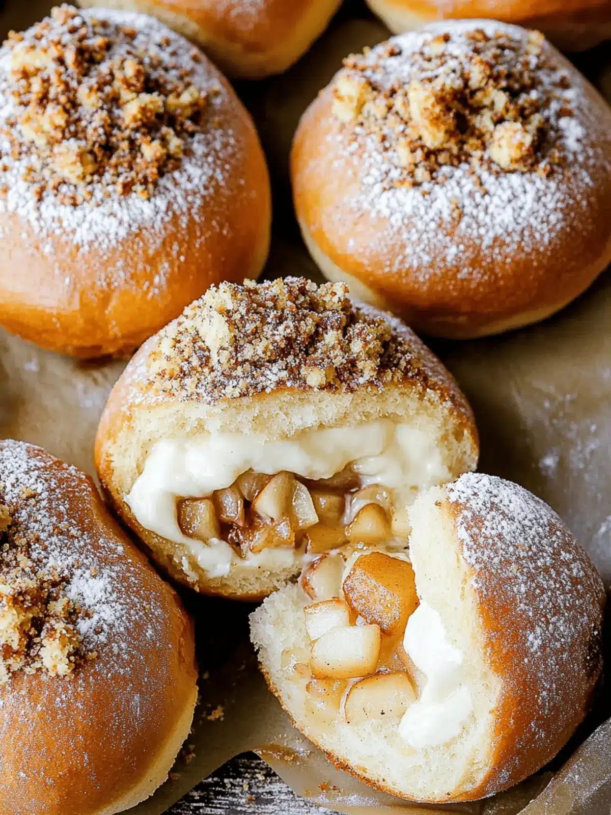 Apple Cheesecake Brioche Buns: Your New Favorite Fall Treat 3 Apple Cheesecake Brioche Buns