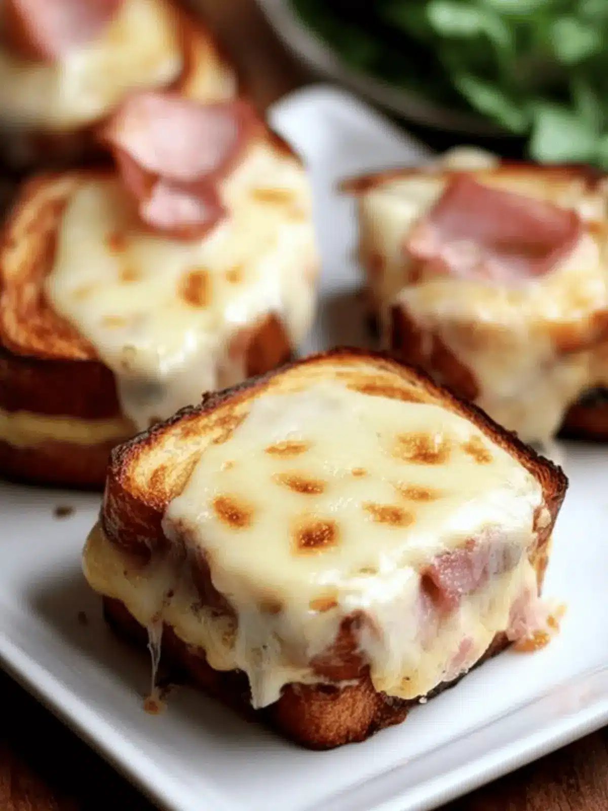 Mini Croque Monsieurs: The Ultimate Bite-Sized Comfort Food 2 Mini Croque Monsieurs