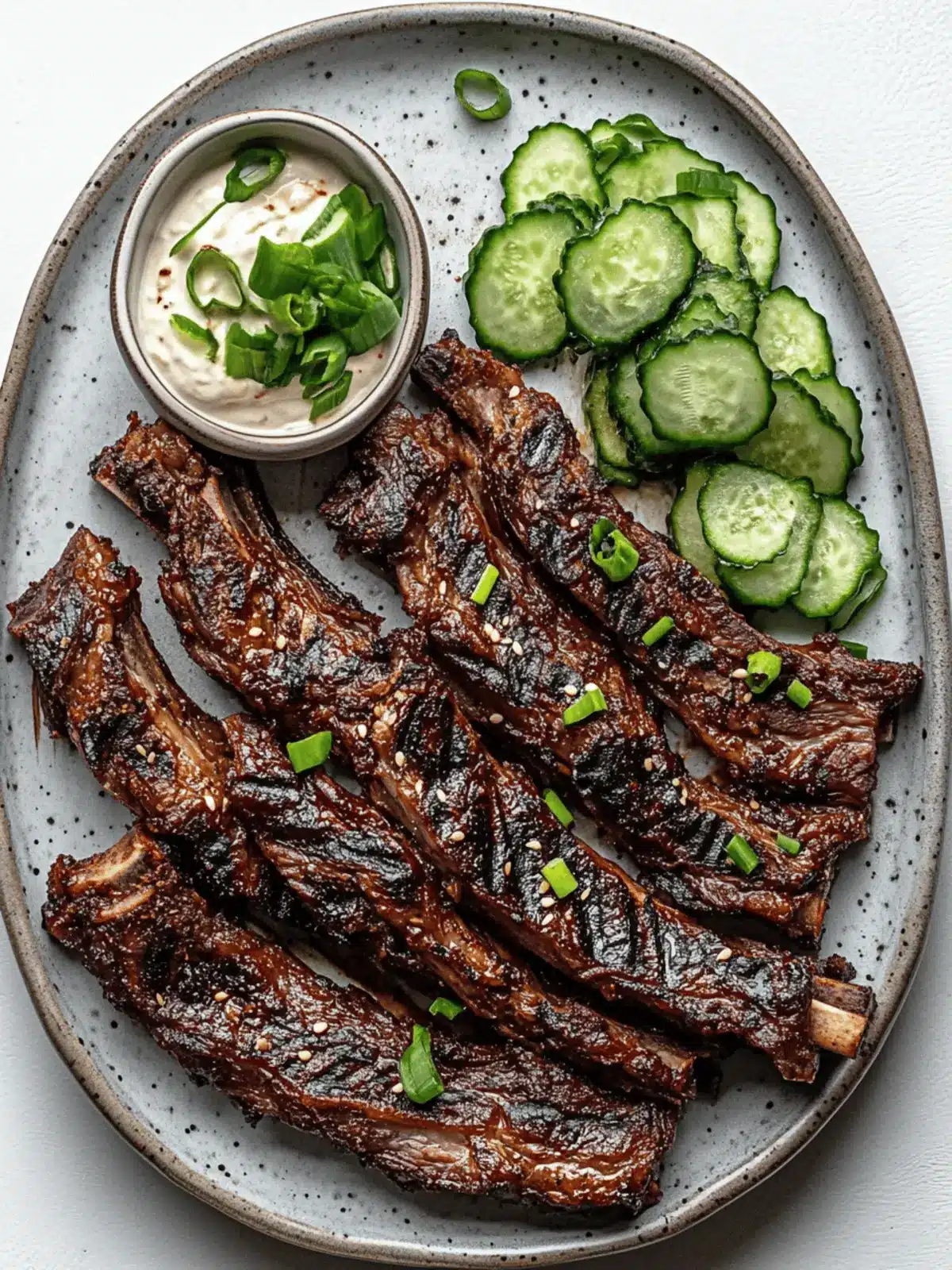 Irresistible Grilled Korean-Style Short Ribs (Galbi) Recipe 5 Grilled Korean-Style Short Ribs (Galbi)