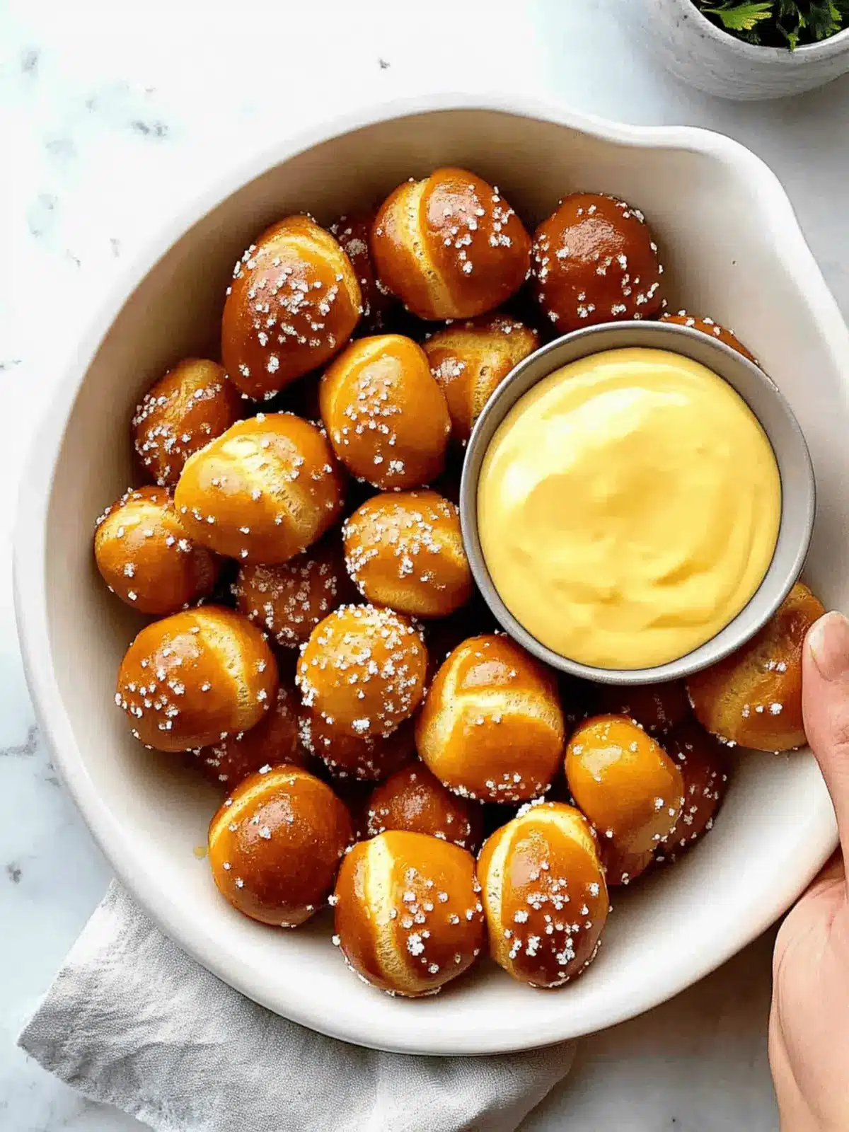 Buttery Soft Pretzel Bites Ready in Under 30 Minutes 5 Buttery Soft Pretzel Bites