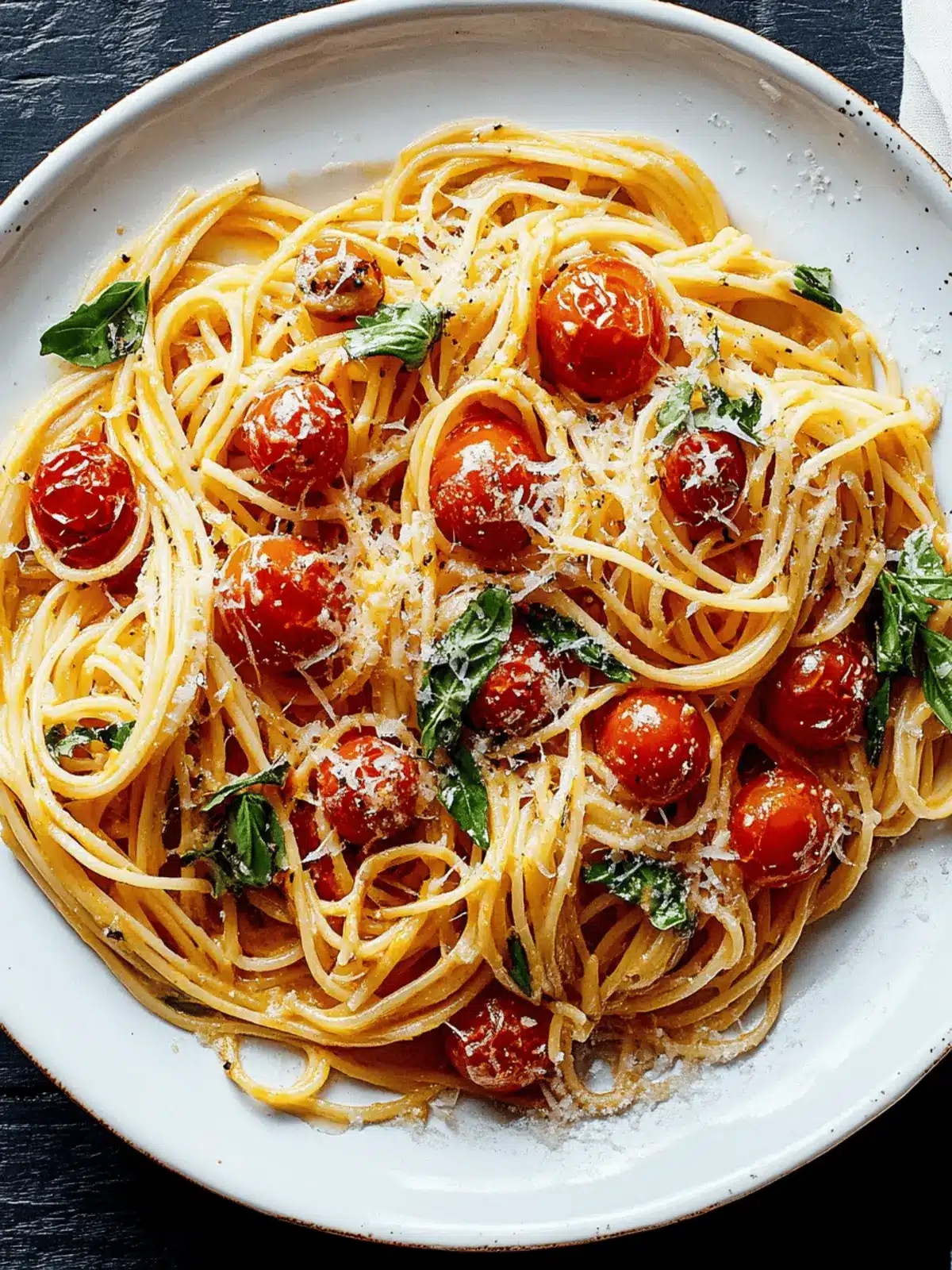 Quick & Easy 15-Minute Cherry Tomato Pasta for Busy Nights 2 15-Minute Cherry Tomato Pasta