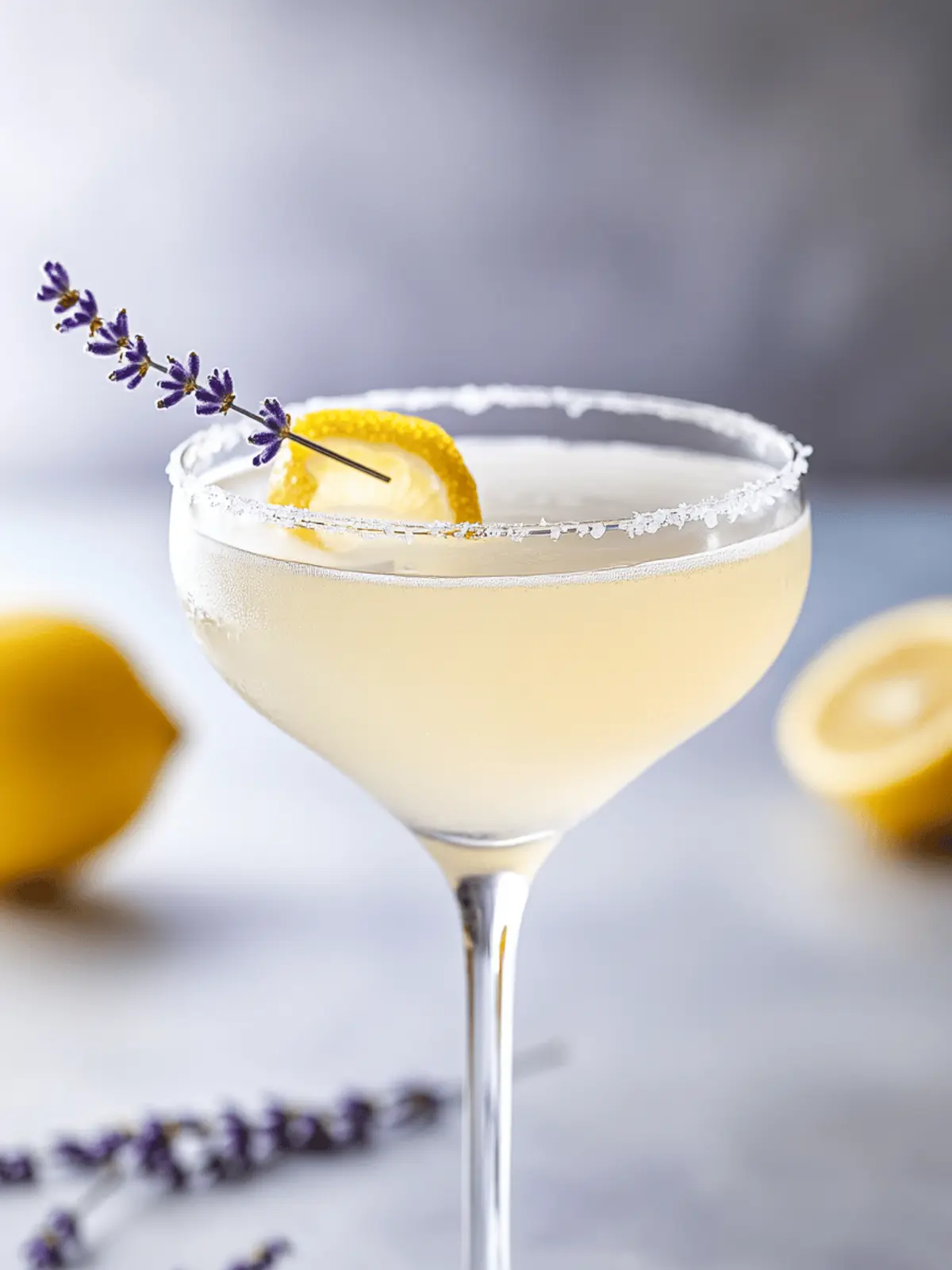Classic Lavender Lemon Drop Martini: Sip into Spring Bliss 3 Classic Lavender Lemon Drop Martini
