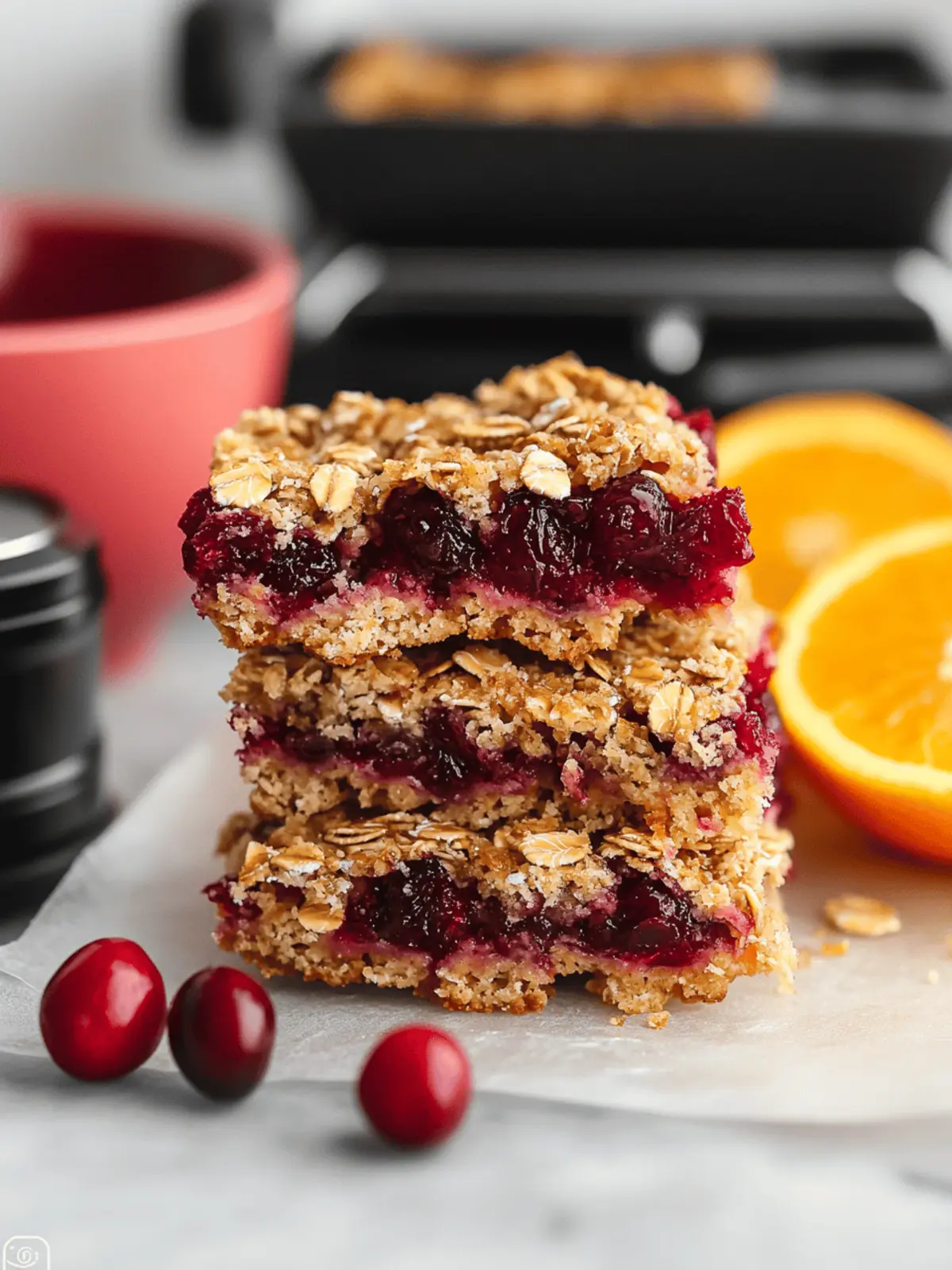 Irresistible Orange Cranberry Oat Bars with Browned Butter Recipe 2 Orange Cranberry Oat Bars with Browned Butter
