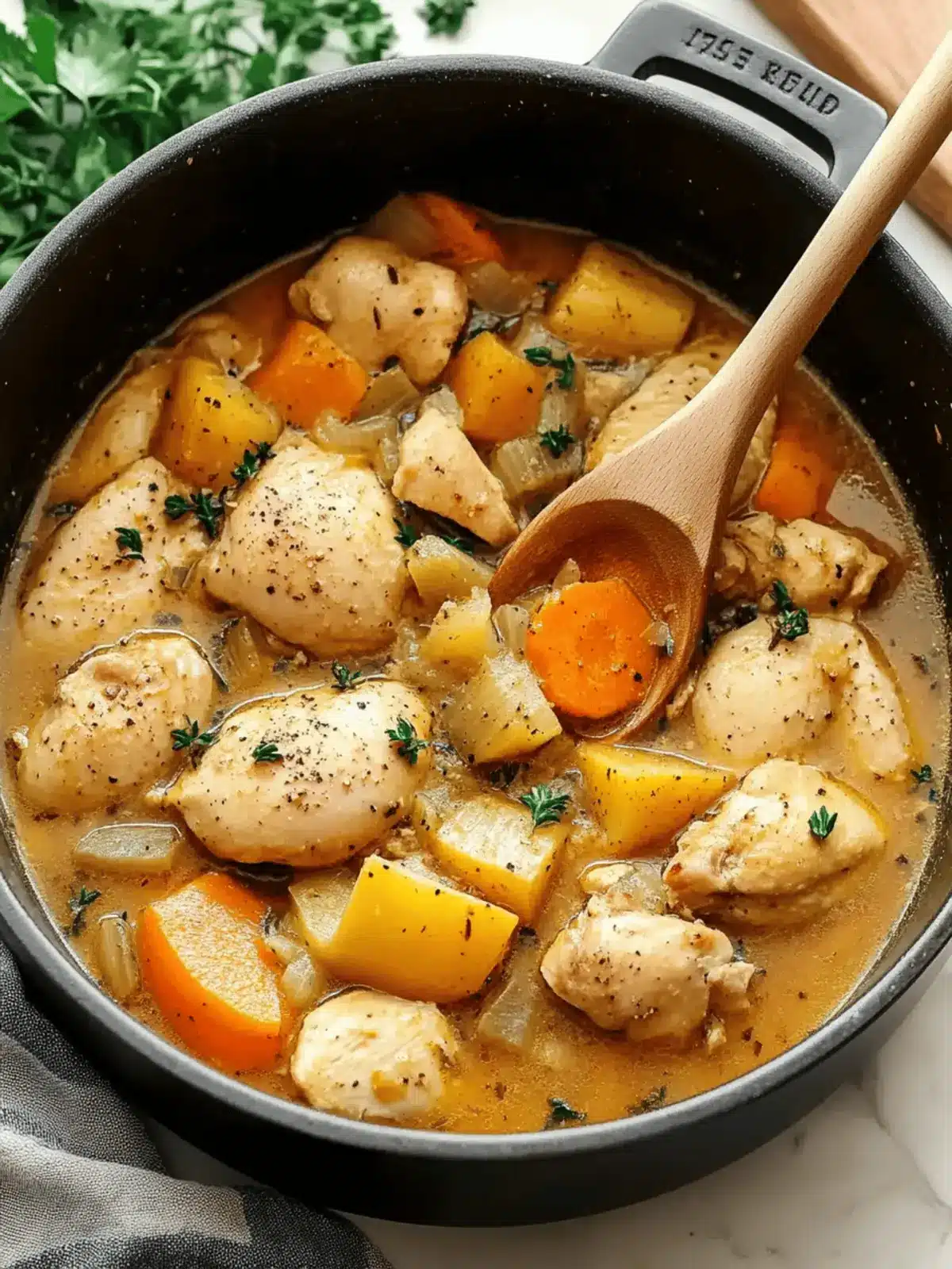 One-Pot Stewed Chicken: Cozy Comfort in Every Bite 4 One-Pot Stewed Chicken