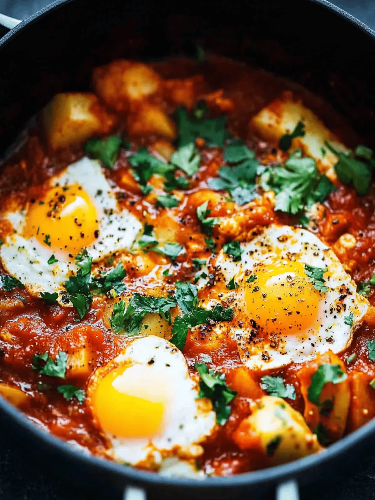 One-Pot Spicy Eggs and Potatoes for a Cozy Meal Delight 4 One Pot Spicy Eggs and Potatoes
