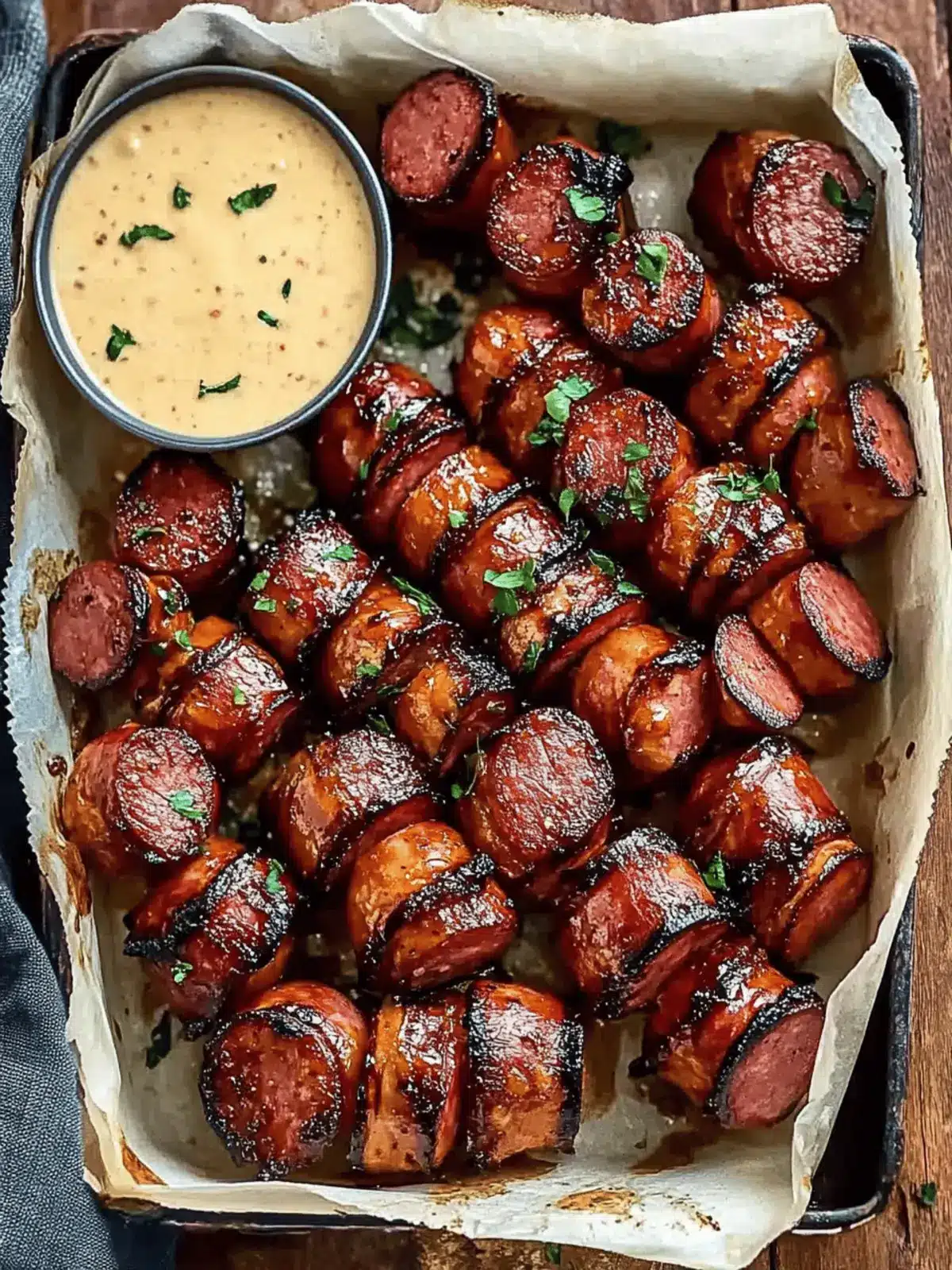 Mustard Hasselback Kielbasa Bites for Irresistible Flavor 3 Mustard Hasselback Kielbasa Bites