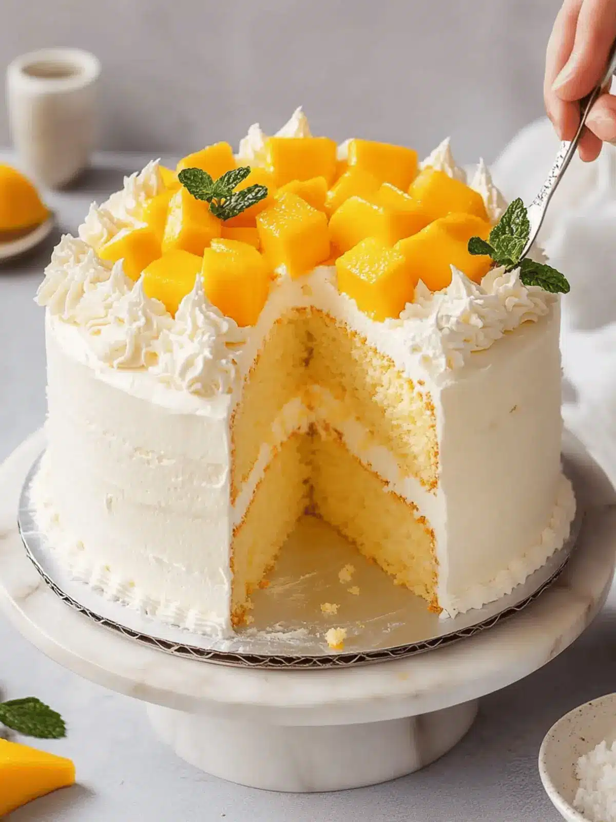 Irresistibly Fluffy Mango Cake Perfect for Summer Celebrations 5 Mango Cake