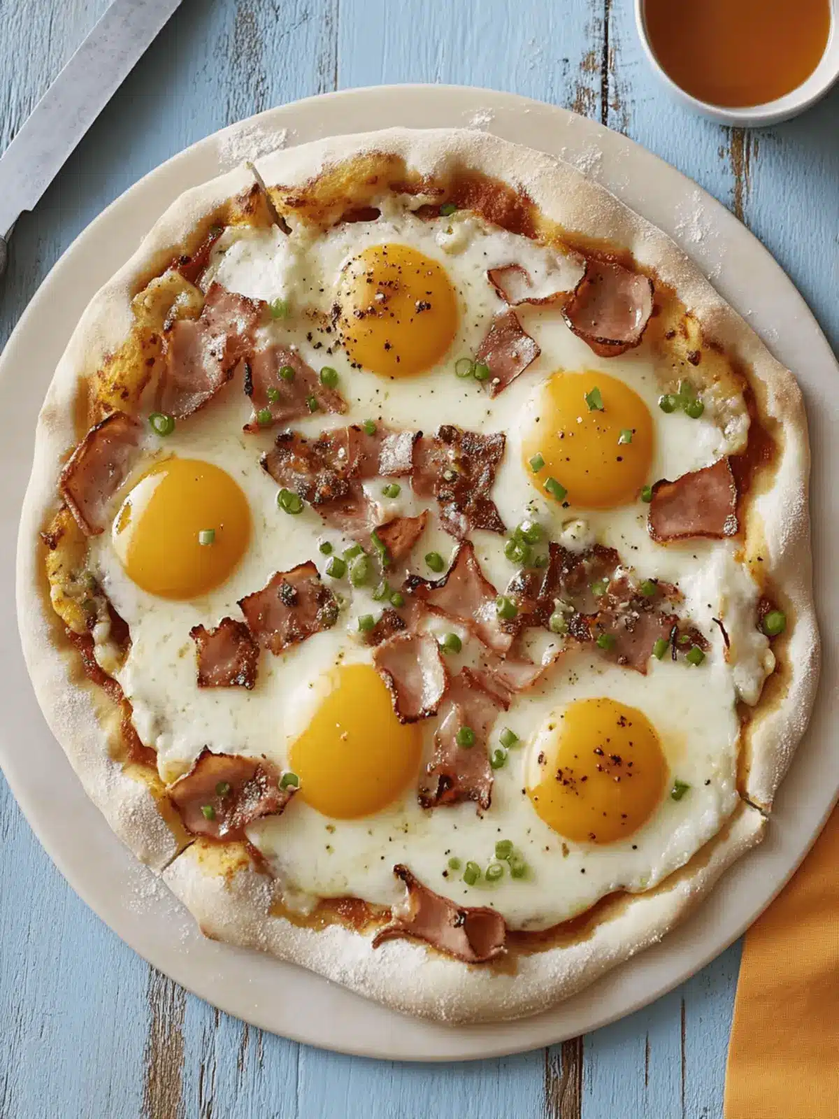 Wholesome Breakfast Pizza: A No-Knead Morning Delight 4 Wholesome Breakfast Pizza