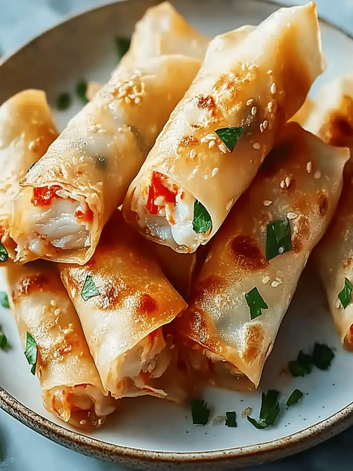 Crispy Rice Paper Crab Rangoons You’ll Love to Bake 2 Rice Paper Crab Rangoons
