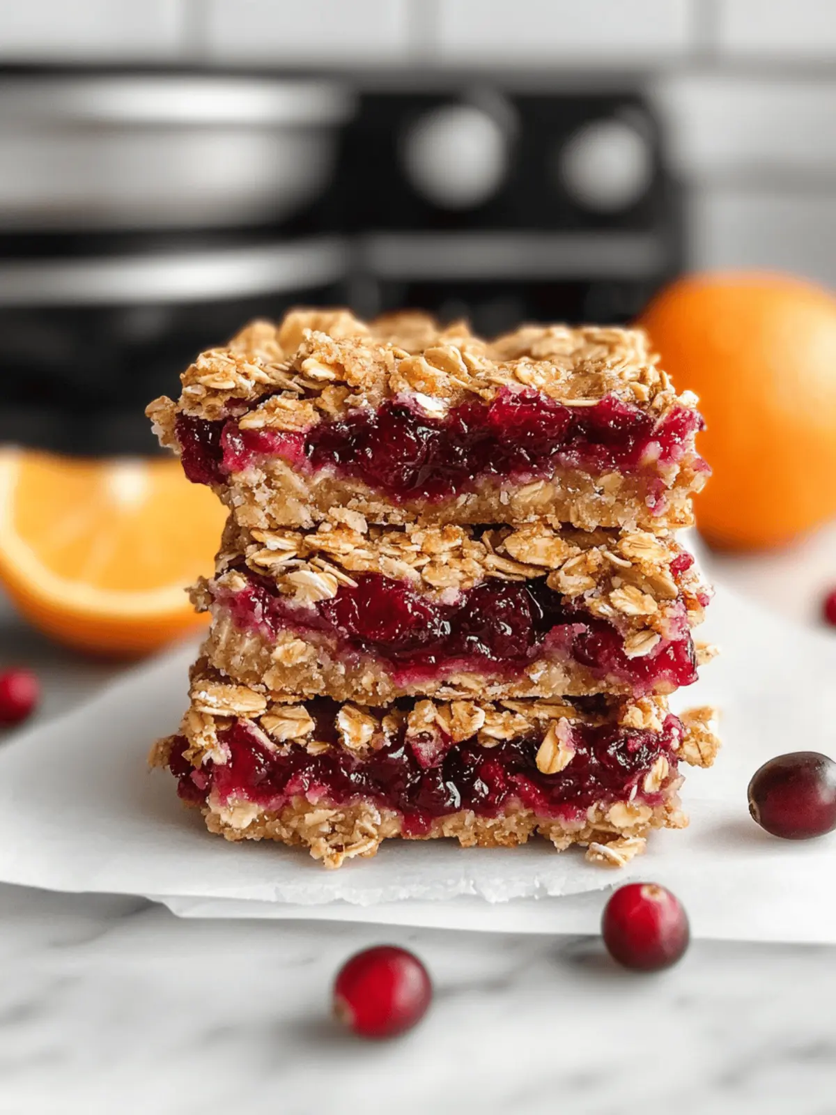 Irresistible Orange Cranberry Oat Bars with Browned Butter Recipe 4 Orange Cranberry Oat Bars with Browned Butter