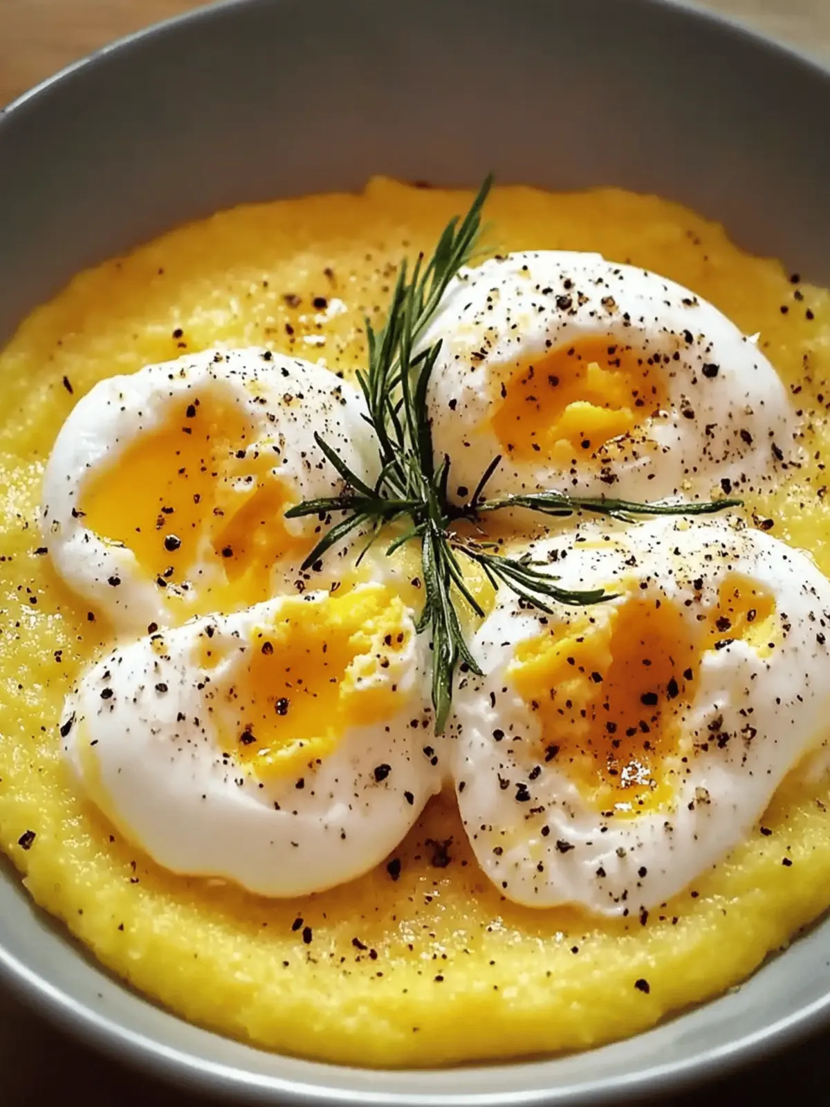 Creamy Polenta with Poached Eggs: Your New Comfort Food Delight 2 Creamy Polenta with Poached Eggs