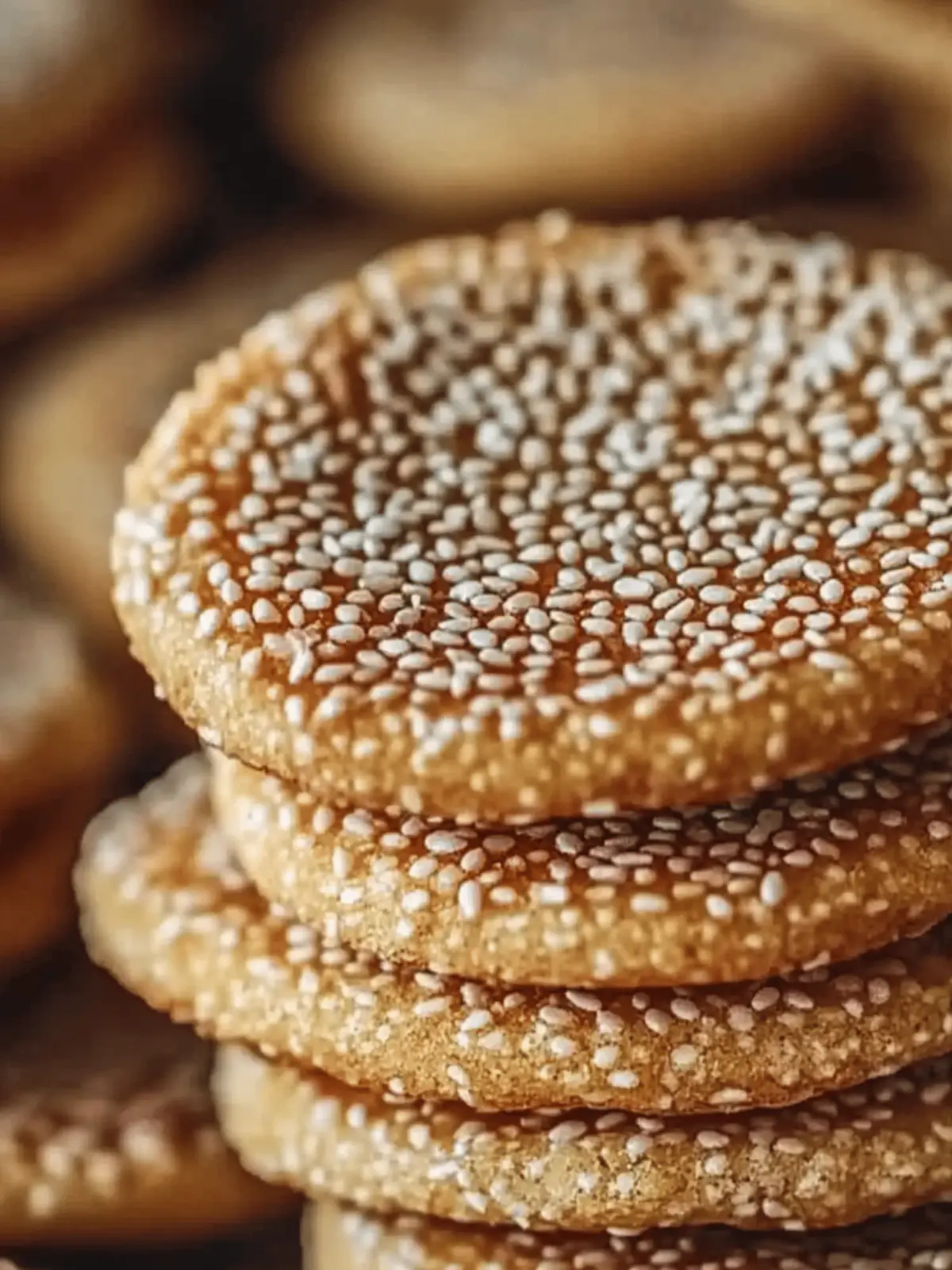 Buttery Honey Sesame Cookies That Will Melt in Your Mouth 5 Buttery Honey Sesame Cookies