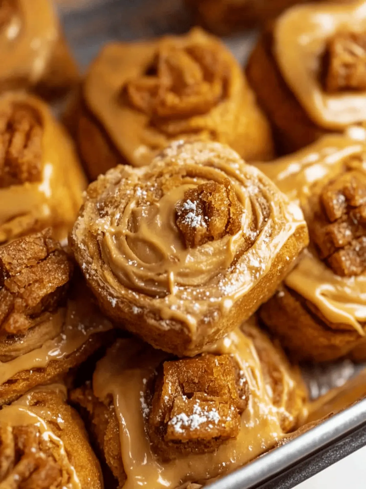 Decadent Cookie Butter Rolls: Your New Breakfast Obsession 3 Cookie Butter Rolls