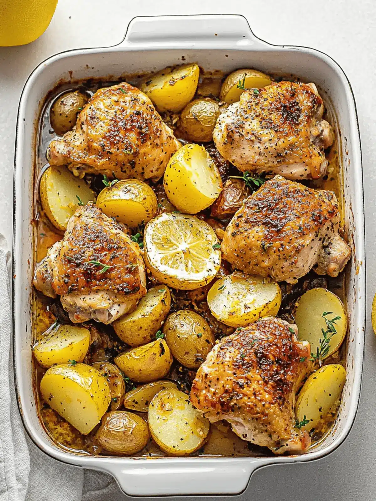 Greek Chicken and Potatoes: A Zesty One-Pan Wonder 5 Greek Chicken and Potatoes