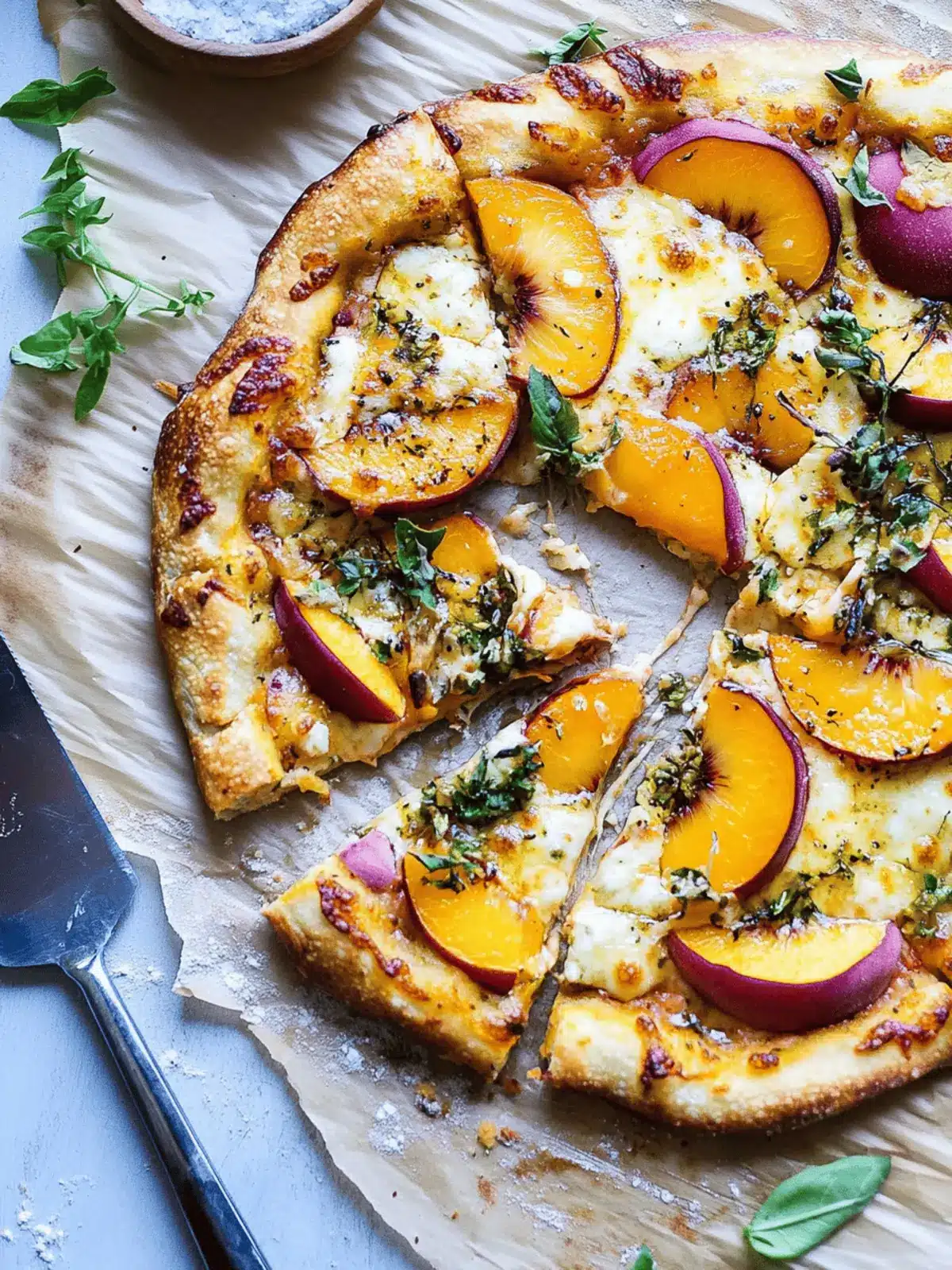 Spicy Peaches and Brie Pizza: A Flavor Explosion Awaits 4 Spicy Peaches and Brie Pizza