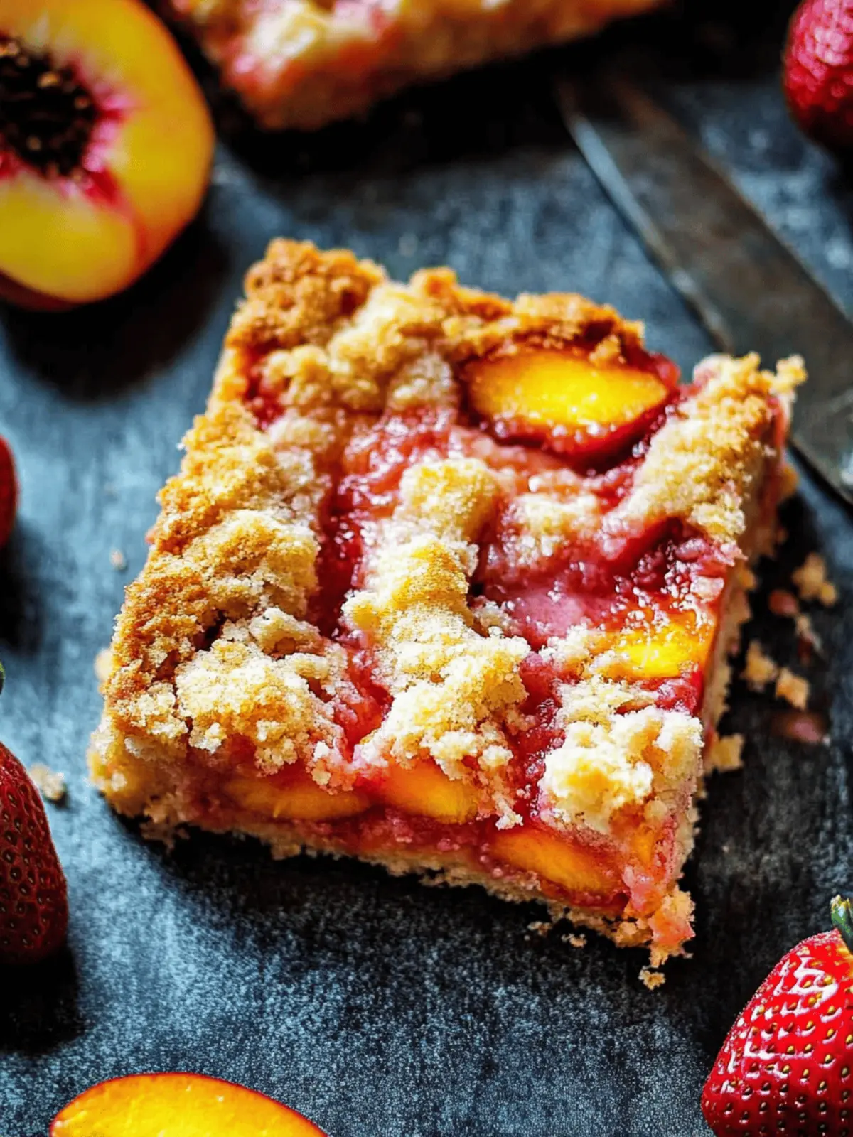 Delicious Strawberry Peach Buckle for Summer Bliss 2 Strawberry Peach Buckle