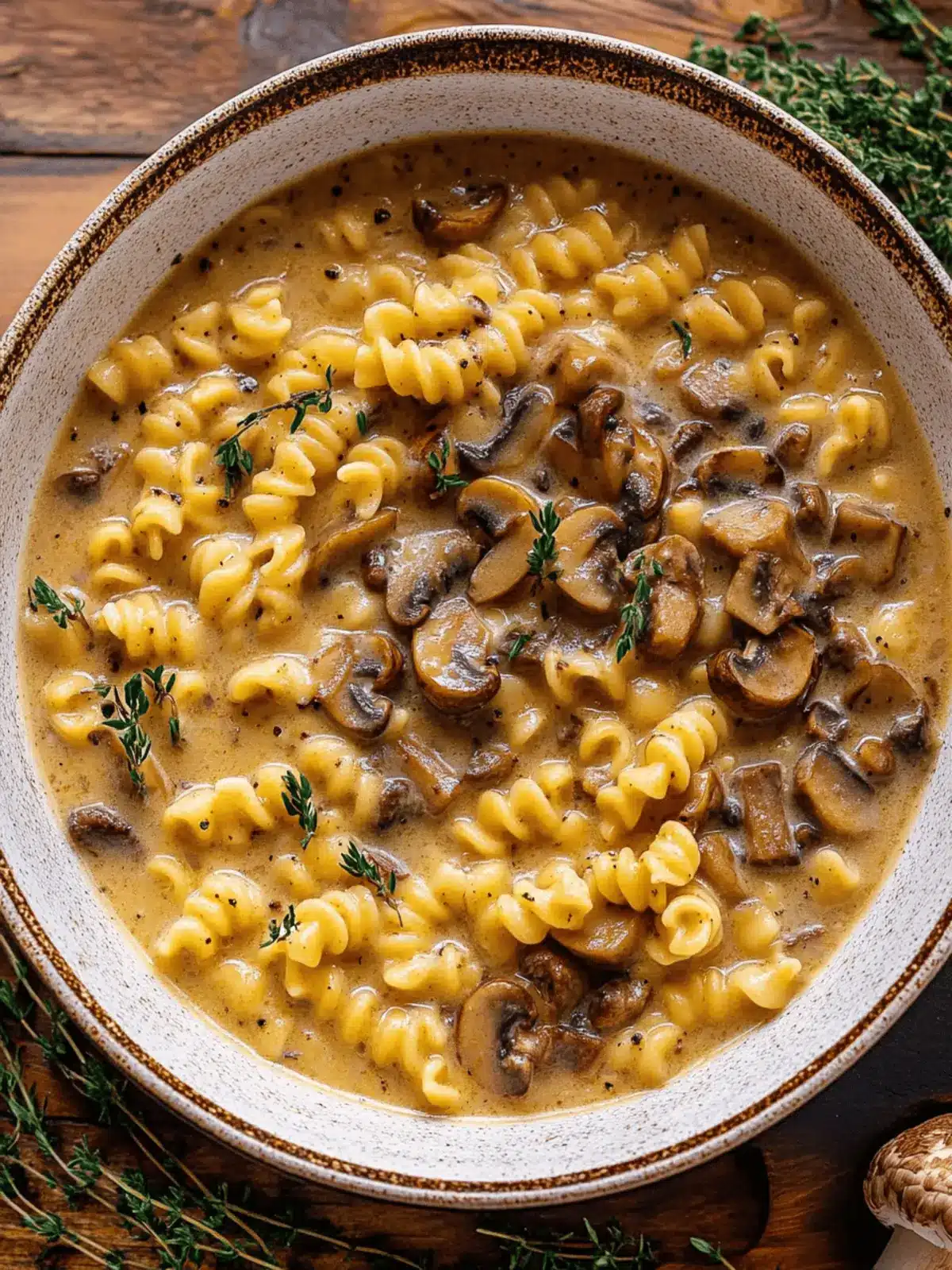 Creamy Mushroom Pasta Soup That Will Warm Your Soul 5 Creamy Mushroom Pasta Soup
