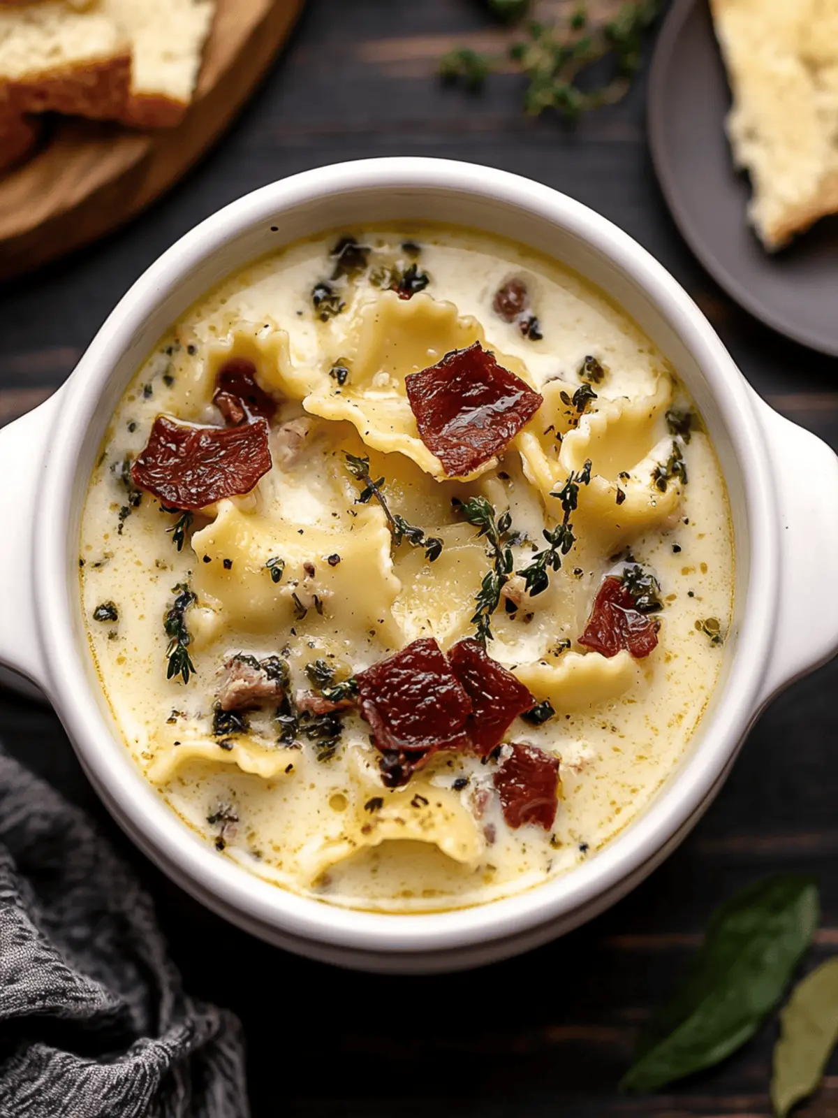 Creamy White Chicken Lasagna Soup for Ultimate Cozy Nights 2 Creamy White Chicken Lasagna Soup