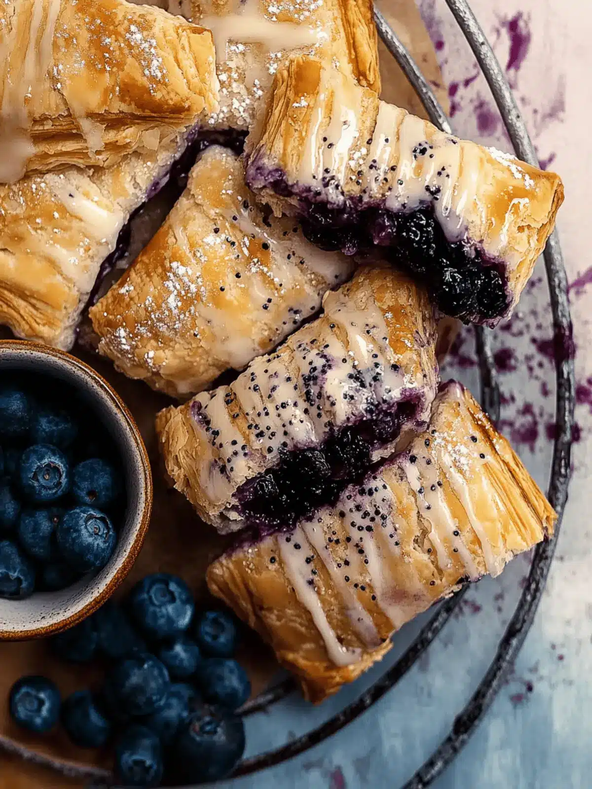 Easy Homemade Blueberry Toaster Strudels to Brighten Mornings 4 Easy Homemade Blueberry Toaster Strudels