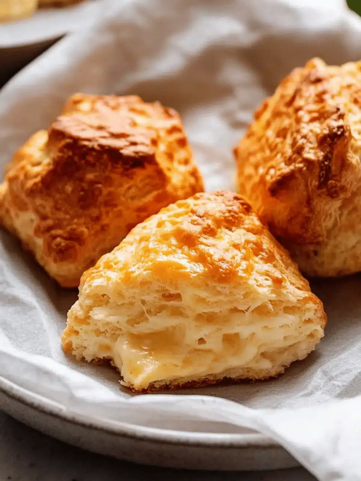 Ultimate Extra Cheesy Scones for Your Next Flavor Adventure 3 Cheese Scones