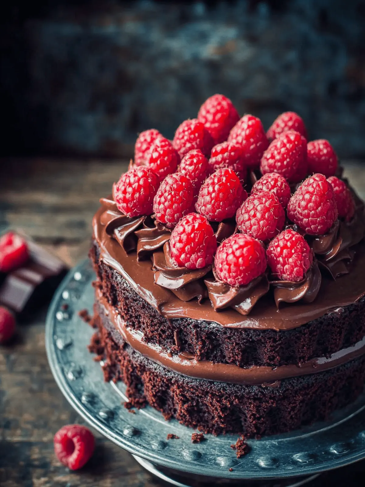 Easy Chocolate Cake With Raspberries for Lasting Sweet Memories 2 Easy Chocolate Cake With Raspberries