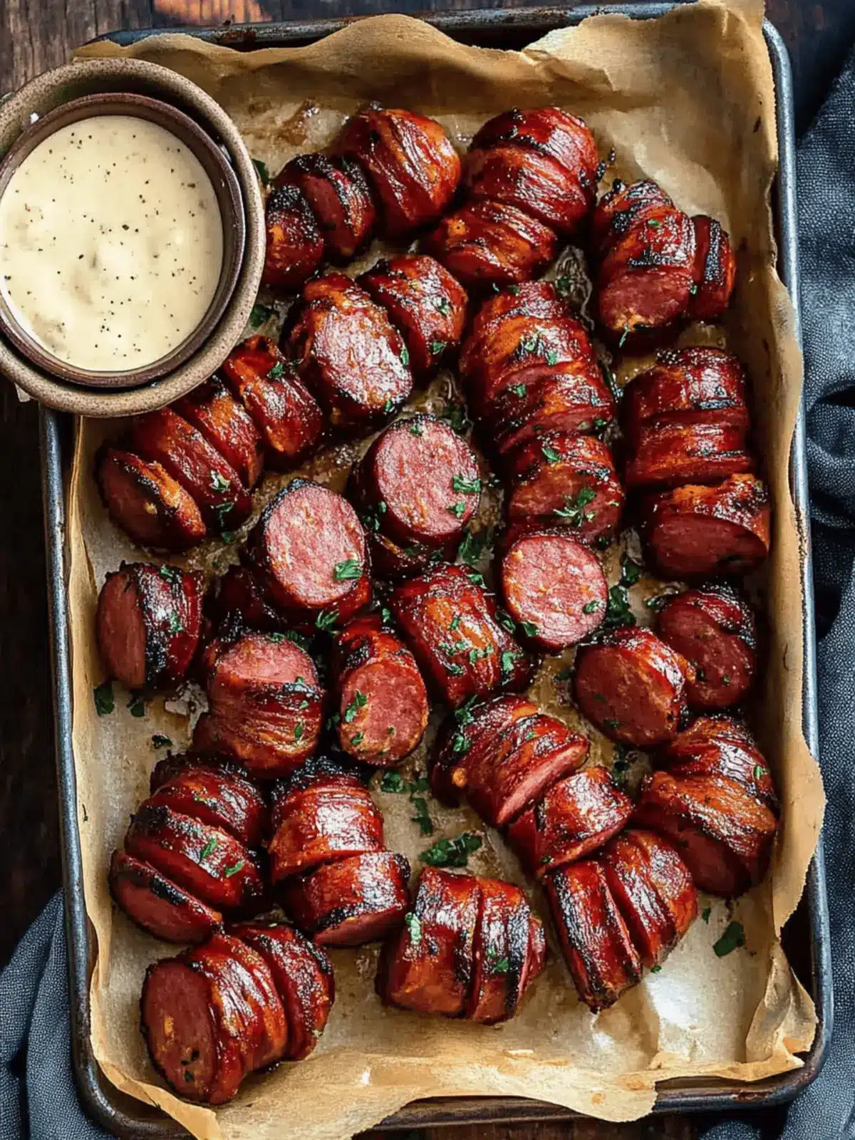 Mustard Hasselback Kielbasa Bites for Irresistible Flavor 2 Mustard Hasselback Kielbasa Bites