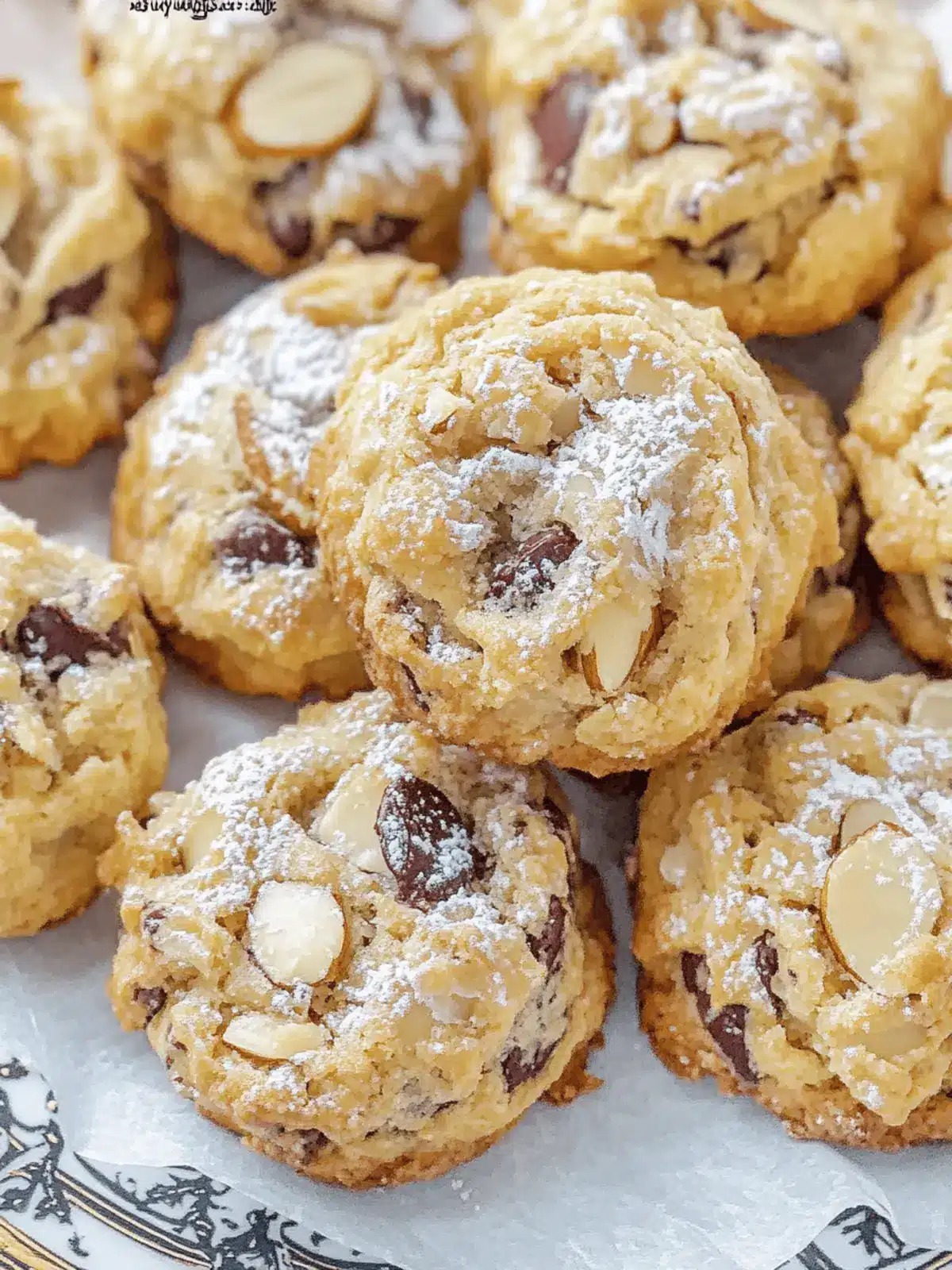 Delicious Almond Chocolate Chip Cookies for Ultimate Cravings 2 Almond Chocolate Chip Cookies