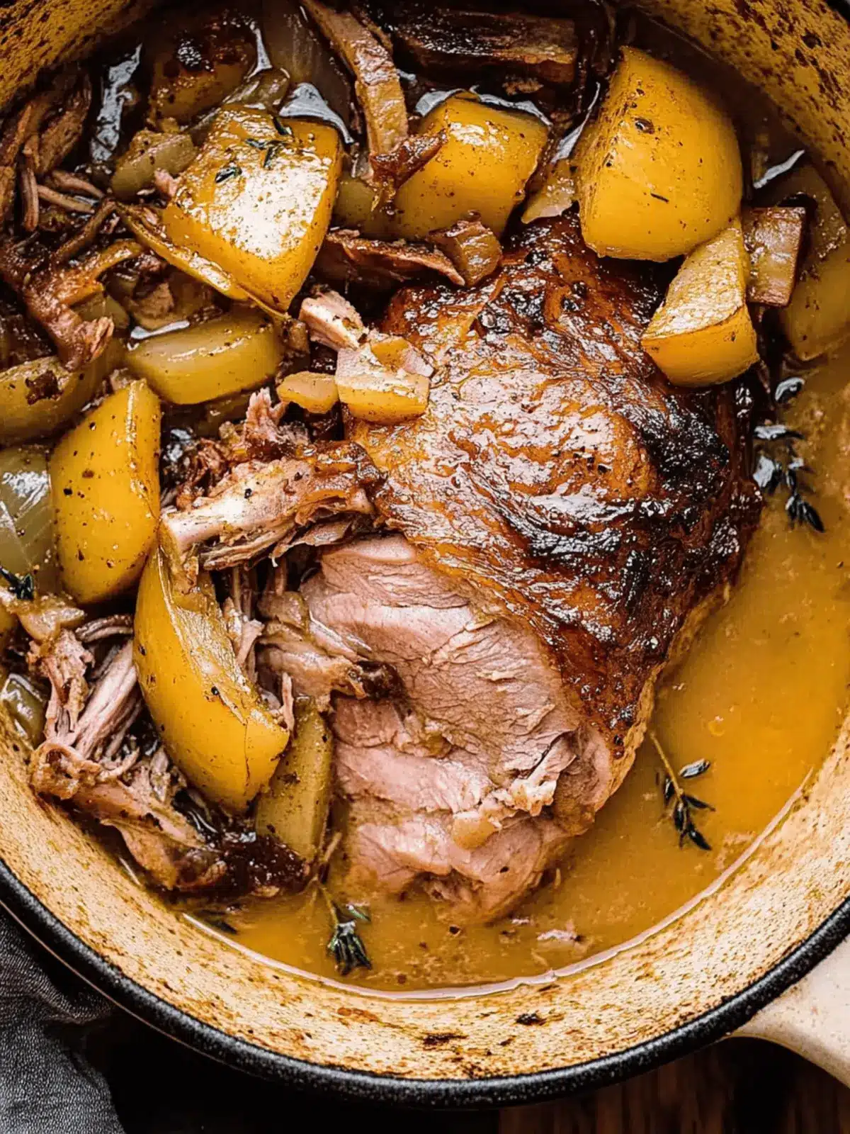 Cozy Up with Apple Cider Braised Pork Shoulder Delight 2 Apple Cider Braised Pork Shoulder