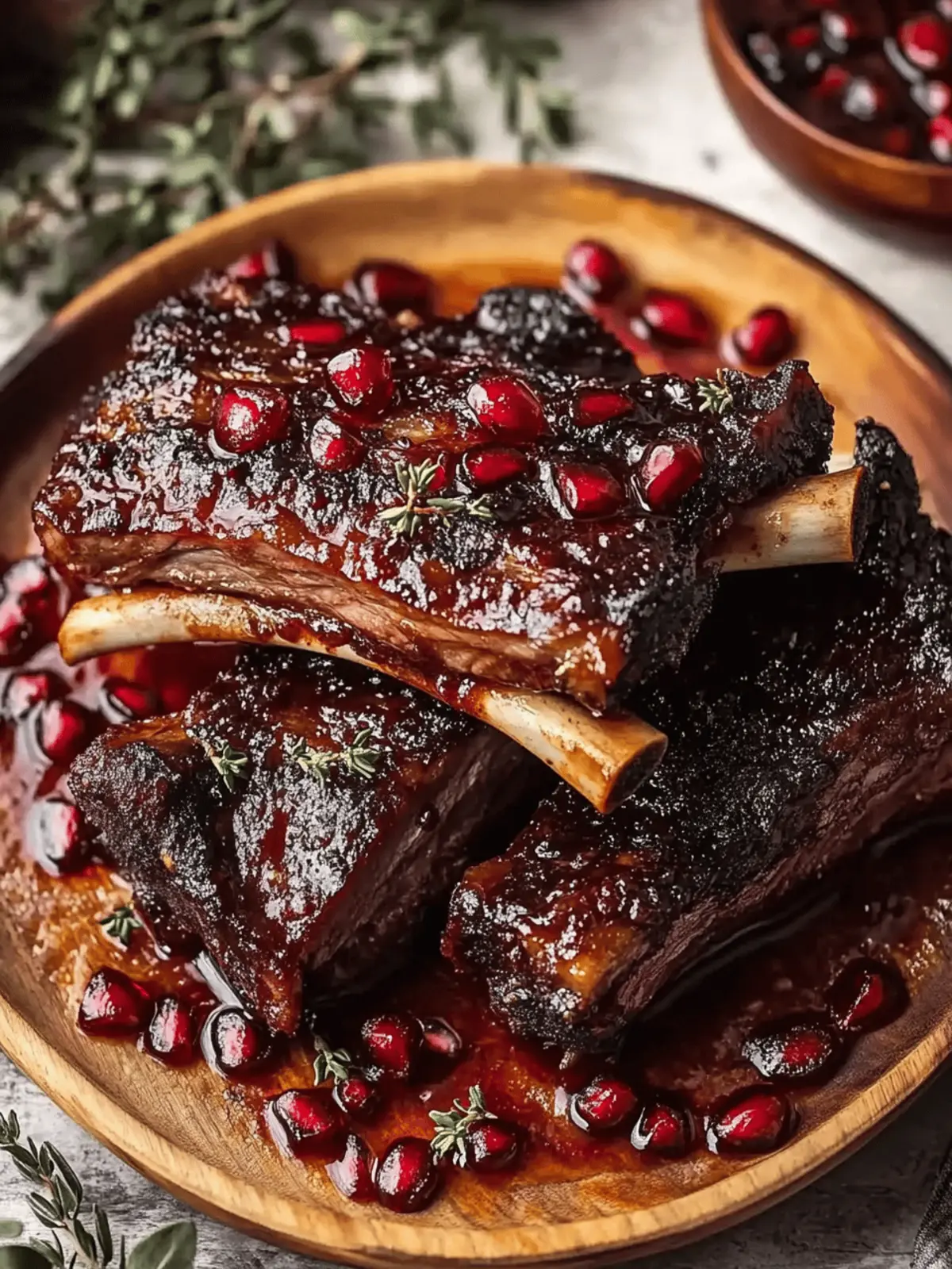 Delicious Pomegranate Braised Short Ribs for Cozy Nights 4 Pomegranate Braised Short Ribs