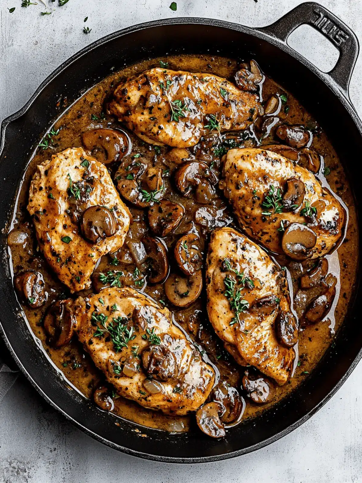 Creamy Chicken Marsala with Mushrooms for Cozy Nights 4 Chicken Marsala