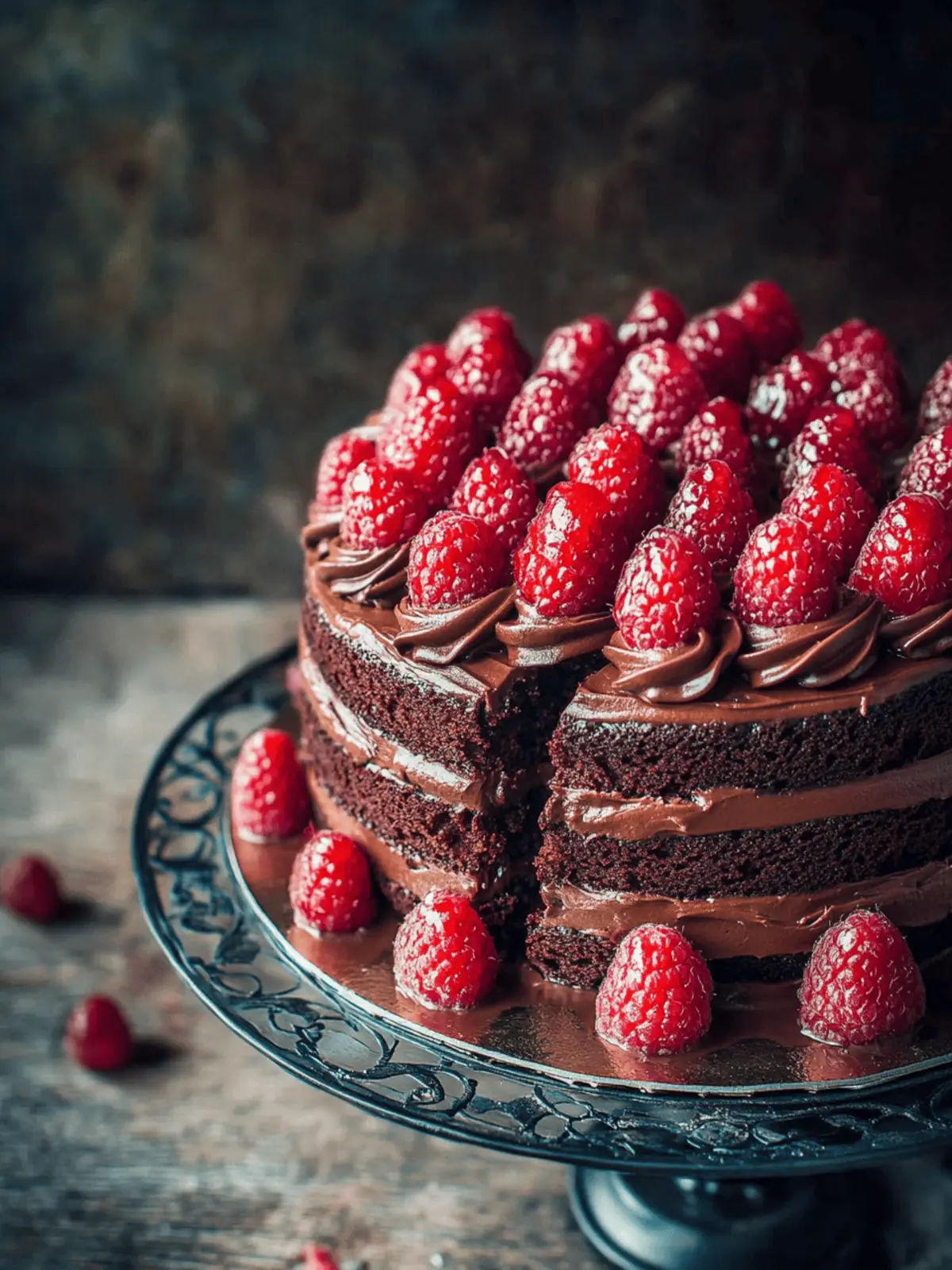 Easy Chocolate Cake With Raspberries for Lasting Sweet Memories 3 Easy Chocolate Cake With Raspberries