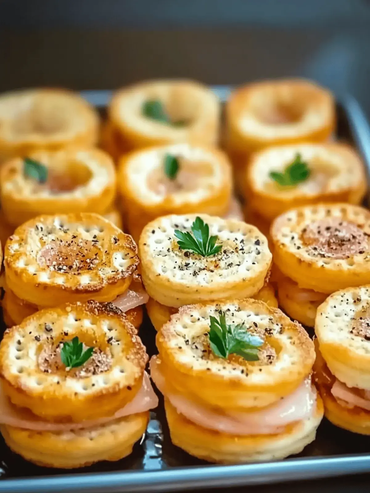 Delicious RITZ Crackers Party Sandwiches to Wow Your Guests 4 RITZ Crackers Party Sandwiches