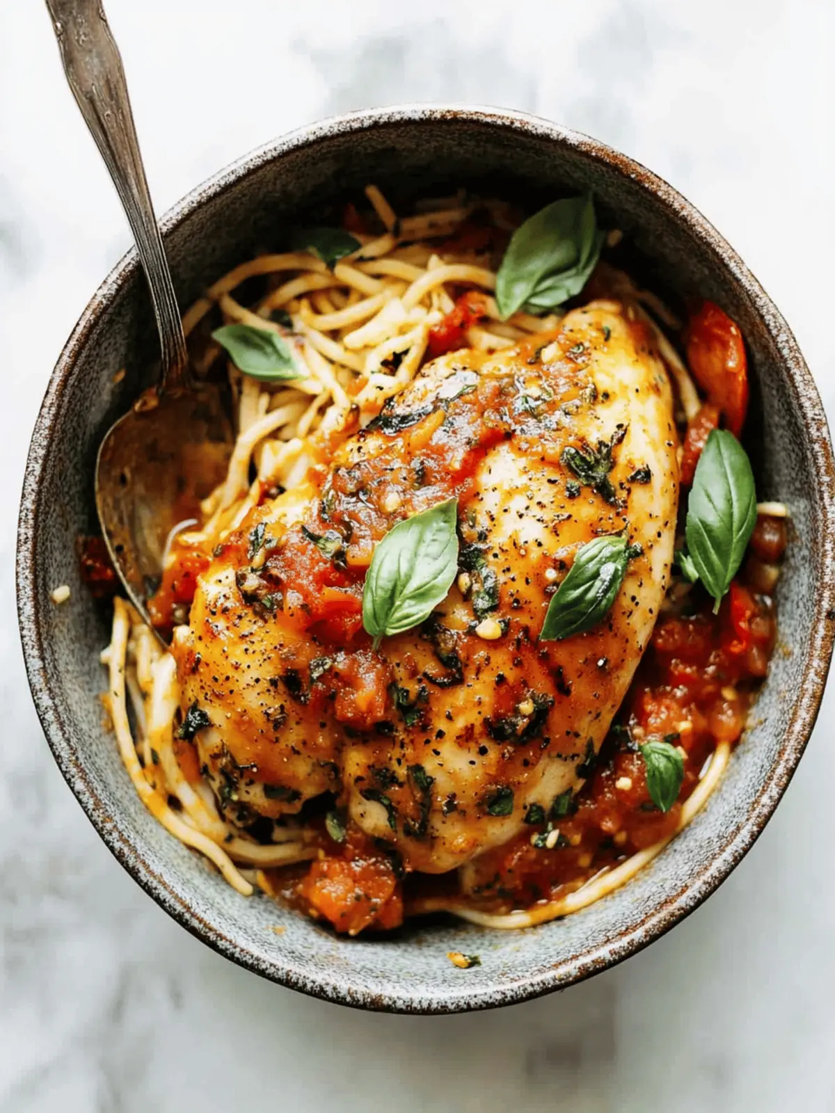 Savory Garlic Basil Chicken with Tomato Butter Sauce Delight 4 Garlic Basil Chicken with Tomato Butter Sauce
