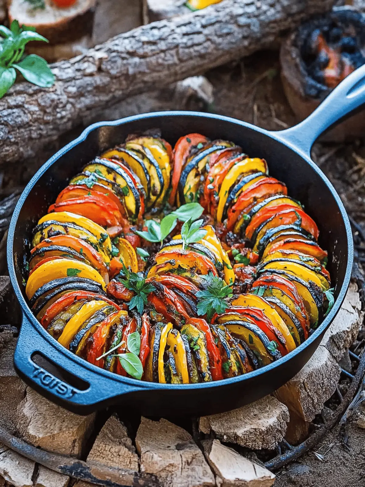 Skillet Ratatouille: Elevate Your Campfire Cooking Game! 3 Skillet Ratatouille