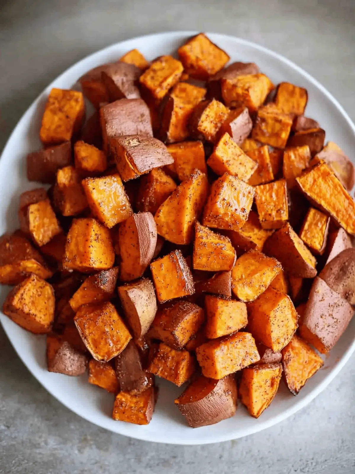 Savory Cinnamon Roasted Sweet Potatoes in 30 Minutes 3 Cinnamon Roasted Sweet Potatoes