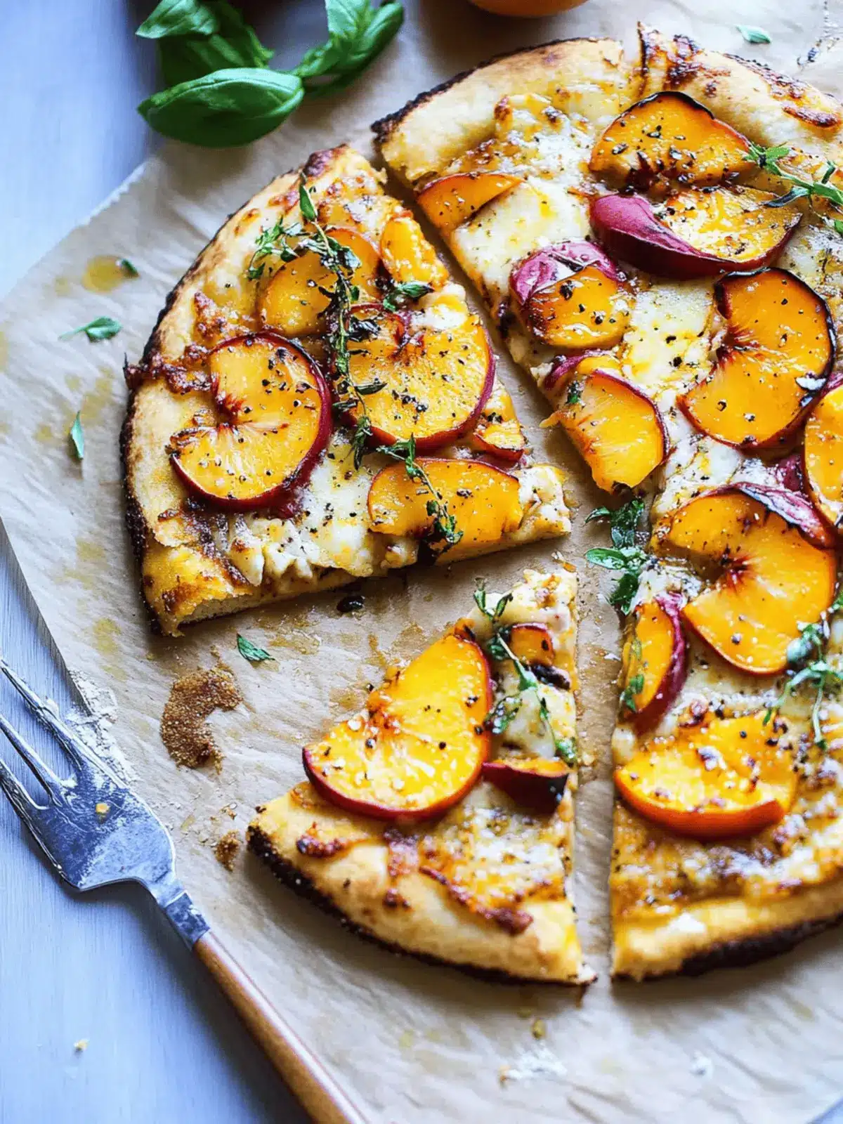 Spicy Peaches and Brie Pizza: A Flavor Explosion Awaits 3 Spicy Peaches and Brie Pizza