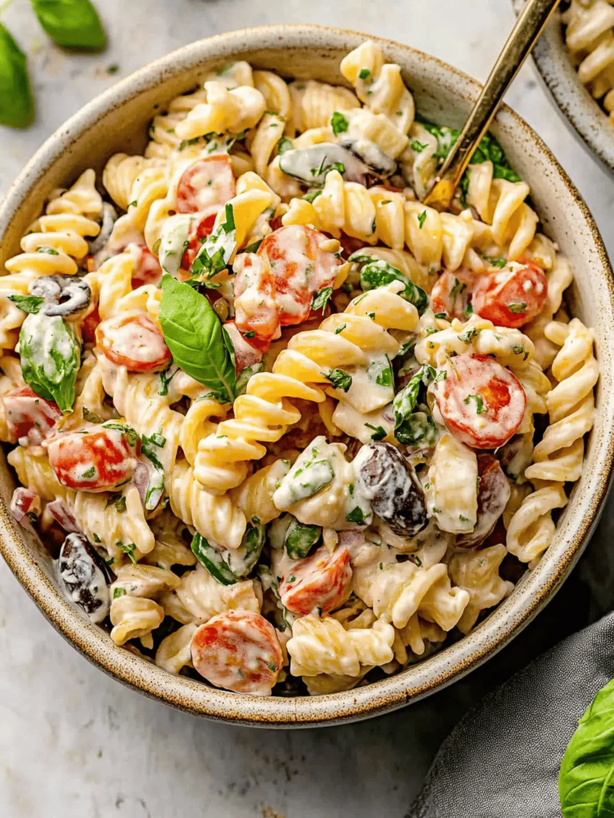 Creamy Italian Pasta Salad: Your Ultimate Summer Side Dish 5 Creamy Italian Pasta Salad