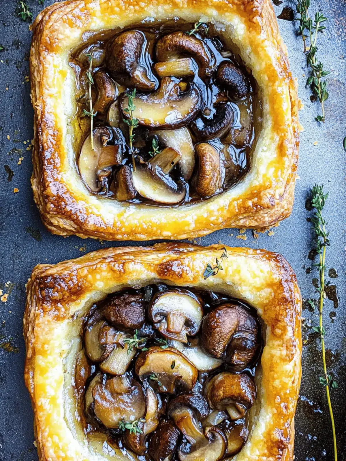 Savory Balsamic Glazed Mushroom Tart You’ll Love to Make 2 Balsamic Glazed Mushroom Tart