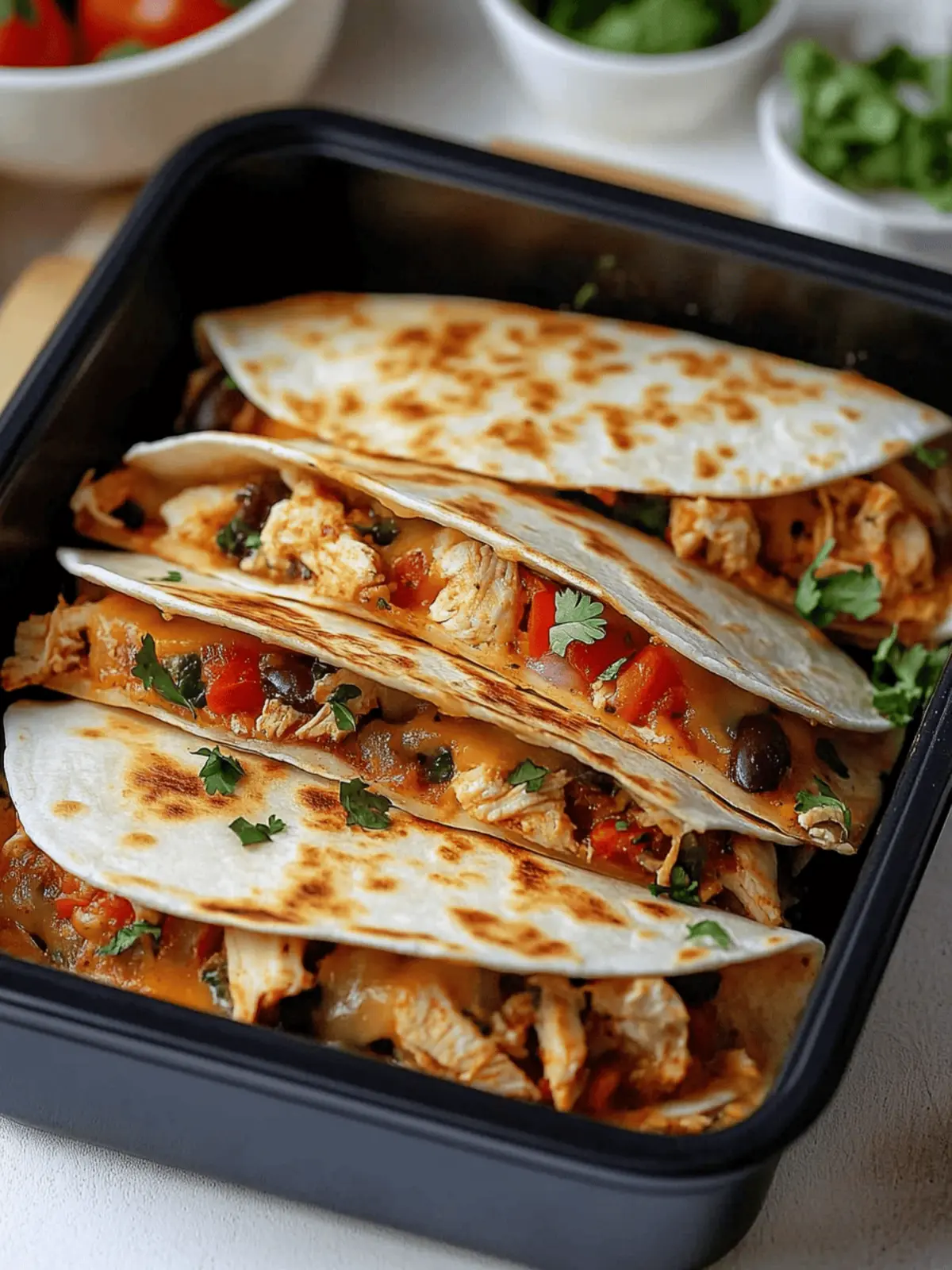 Healthy Baked Chicken Quesadilla for Cozy Weeknight Meals 5 Healthy Baked Chicken Quesadilla