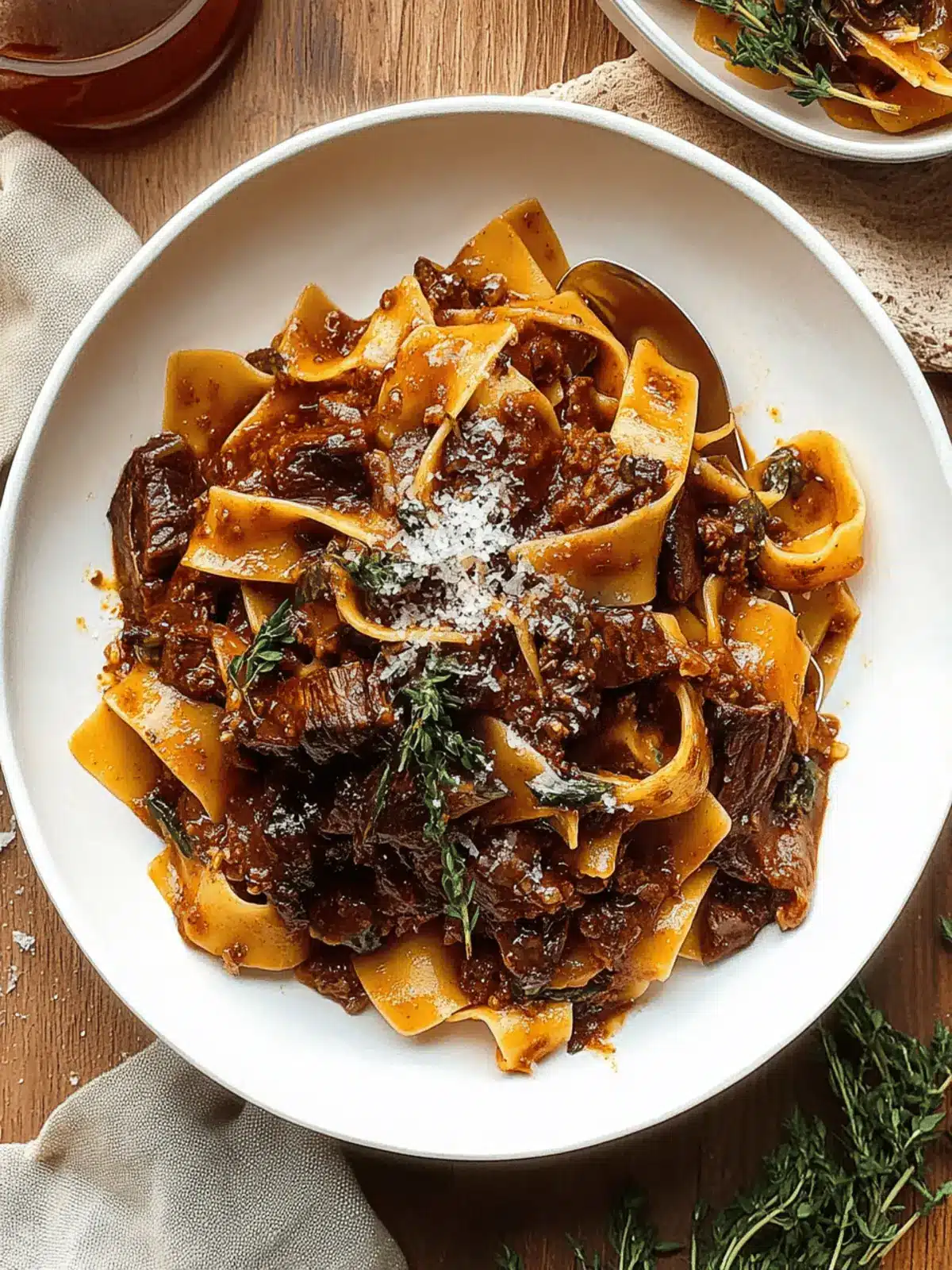 Braised Steak Ragu with Pappardelle for Cozy Nights In 5 Braised Steak Ragu with Pappardelle