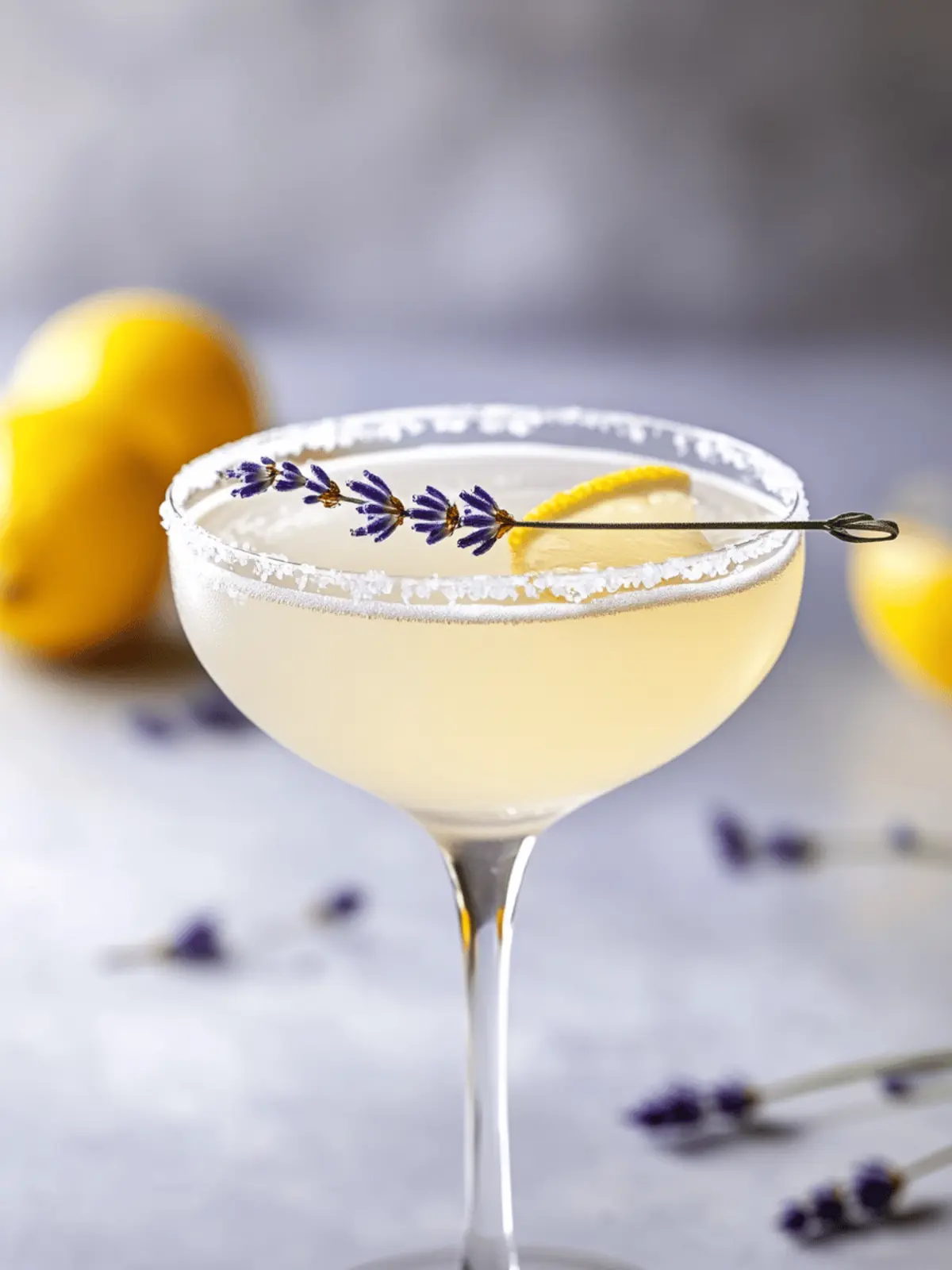 Classic Lavender Lemon Drop Martini: Sip into Spring Bliss 4 Classic Lavender Lemon Drop Martini