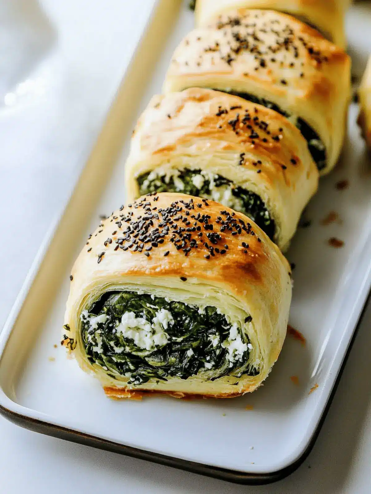 Spinach and Ricotta Rolls: Irresistibly Cheesy and Flaky Treats 2 Spinach and Ricotta Rolls
