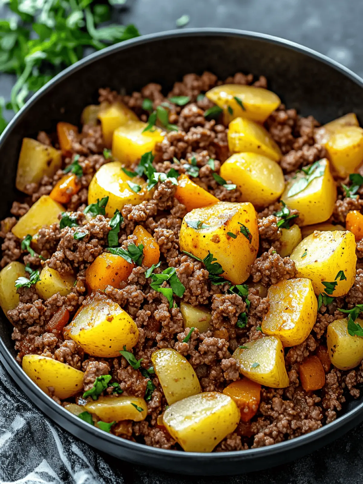 Ground Beef and Potatoes: Your Ultimate One-Pan Comfort Meal 3 Ground Beef and Potatoes