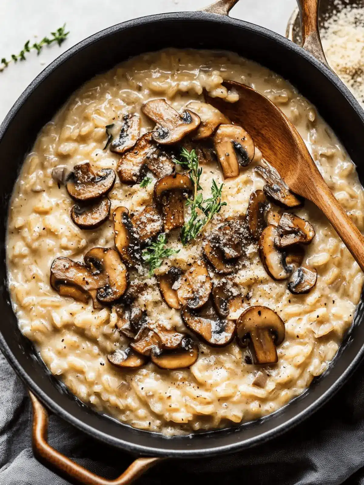 Creamy Wild Mushroom Risotto That Will Wow Your Taste Buds 2 Wild Mushroom Risotto