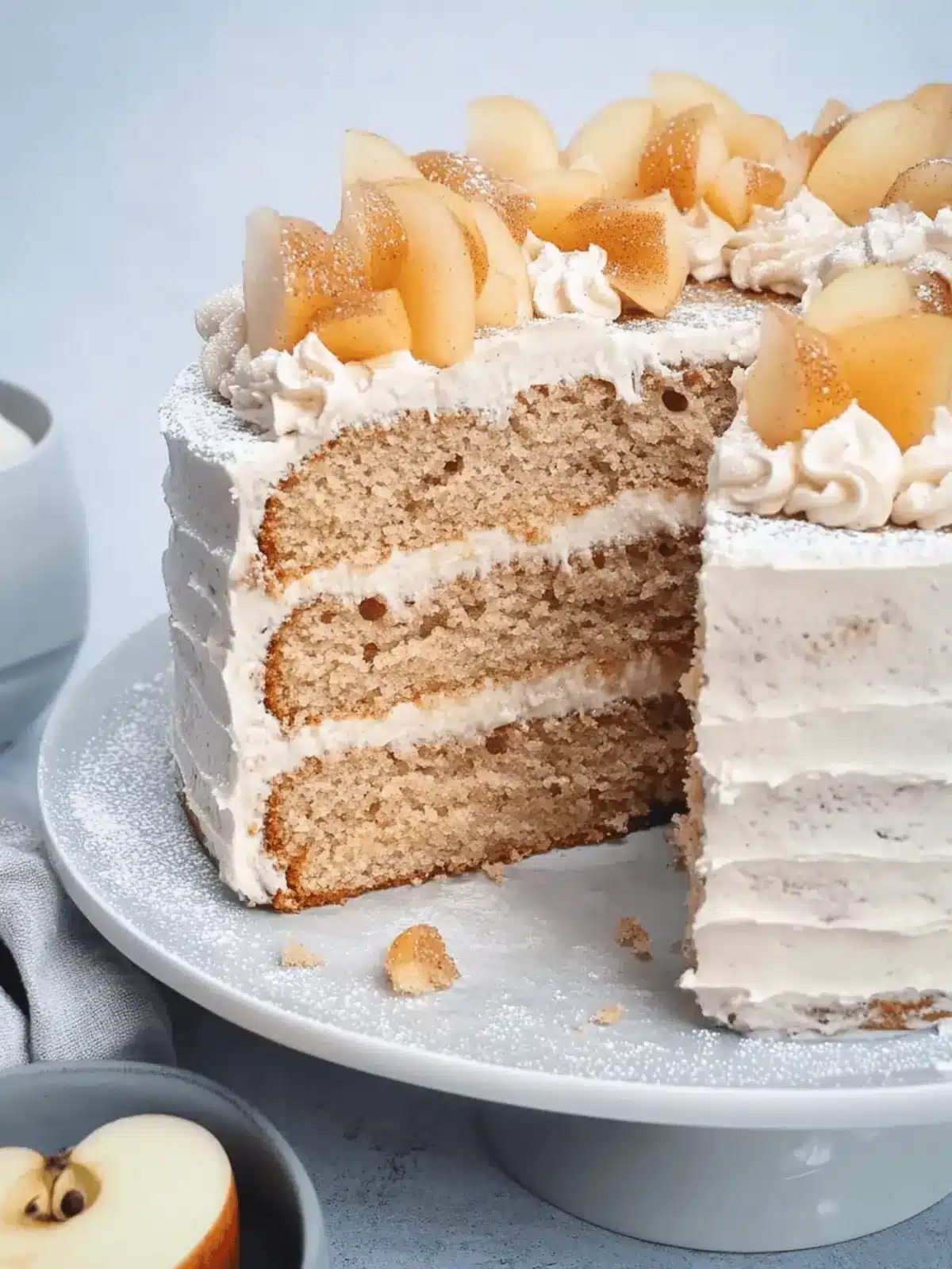 Best Apple Cinnamon Cake with Decadent German Buttercream 4 Best Apple Cinnamon Cake