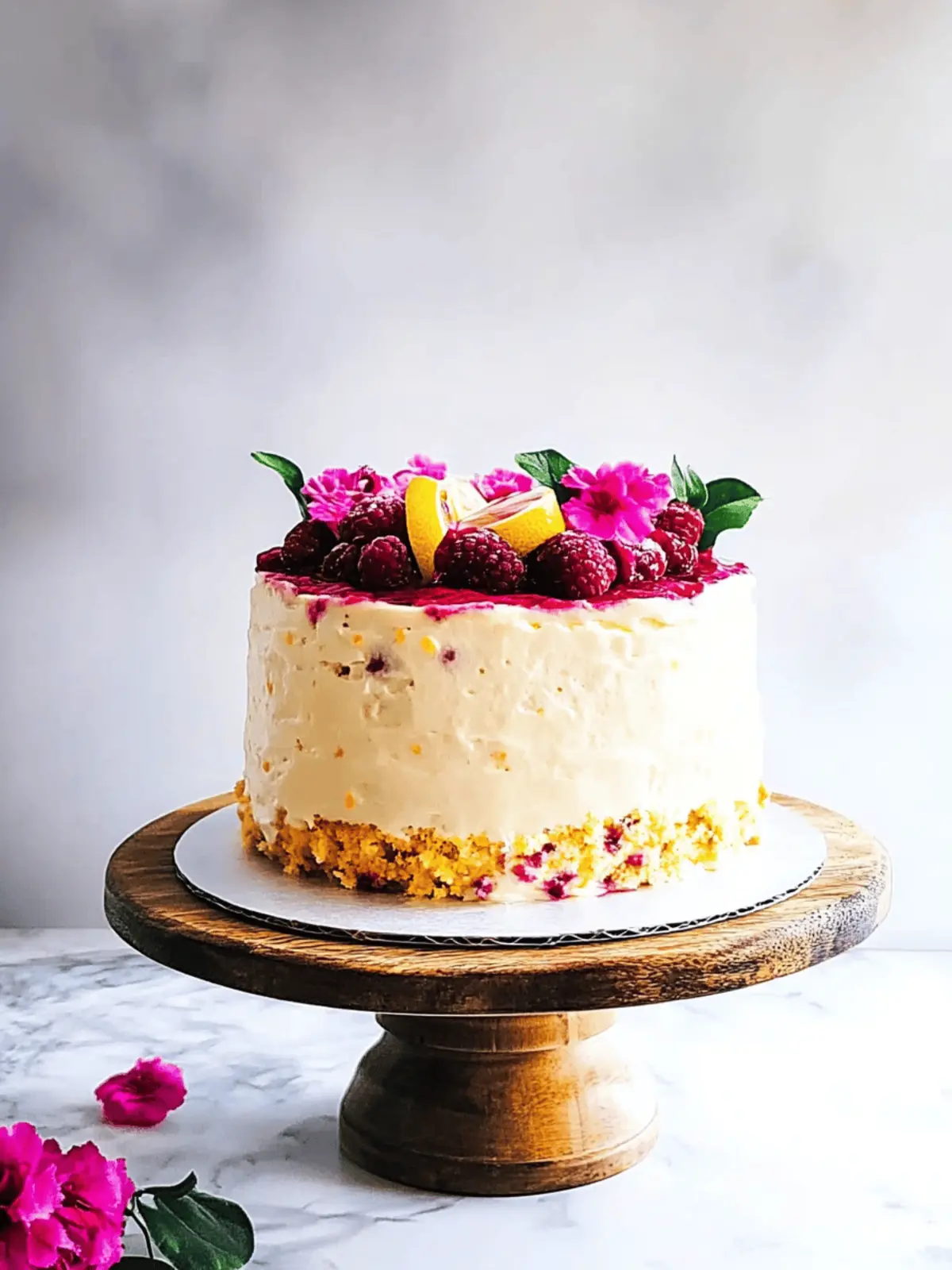 Raspberry and Lemon Curd Chiffon Cake: Brighten Your Day! 5 aspberry and Lemon Curd Chiffon Cake