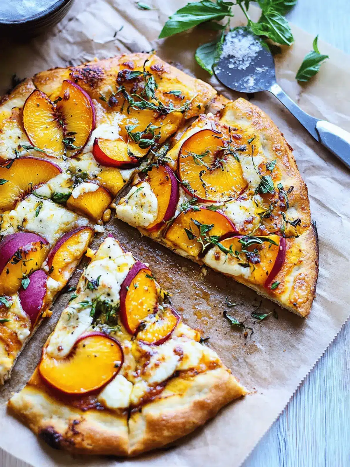 Spicy Peaches and Brie Pizza: A Flavor Explosion Awaits 5 Spicy Peaches and Brie Pizza