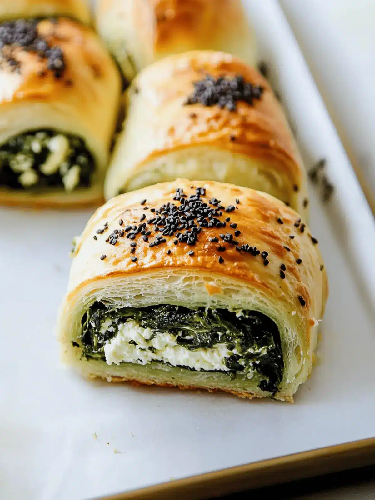 Spinach and Ricotta Rolls: Irresistibly Cheesy and Flaky Treats 3 Spinach and Ricotta Rolls