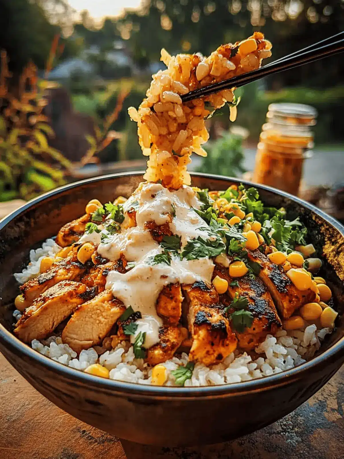 Delicious Spicy Street Corn Chicken Rice Bowl in Just 30 Minutes 4 Spicy Street Corn Chicken Rice Bowl in 30 Minutes